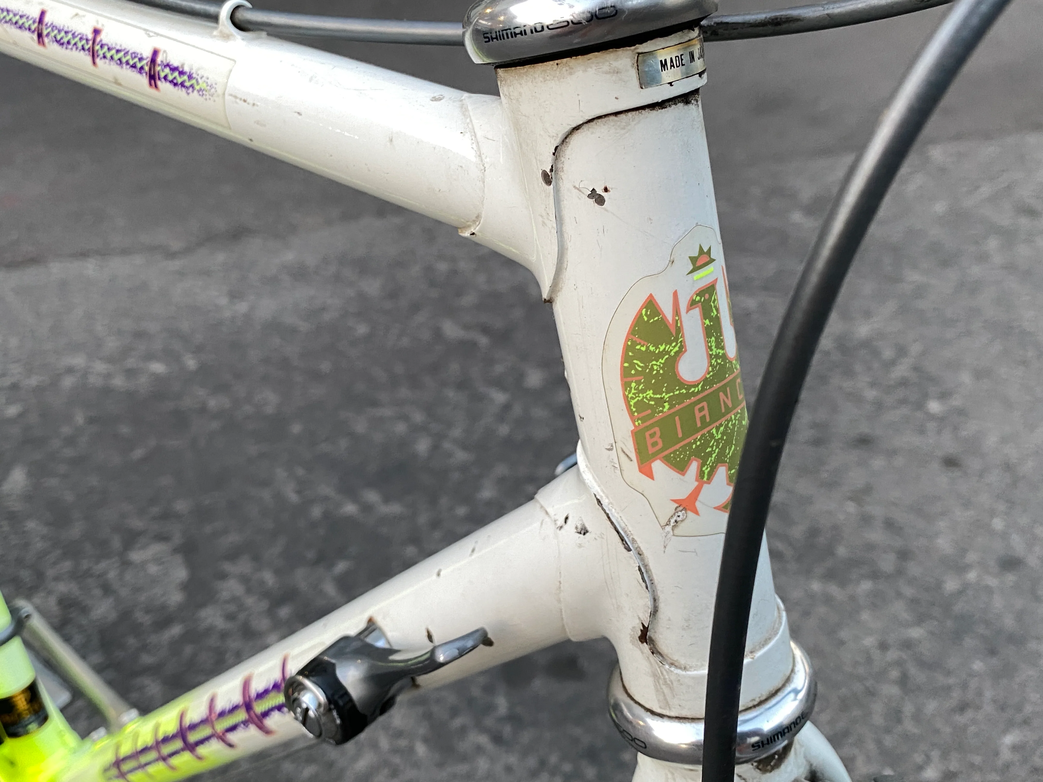 Bianchi Virata Vintage Steel Road Bike 56cm - Image 2