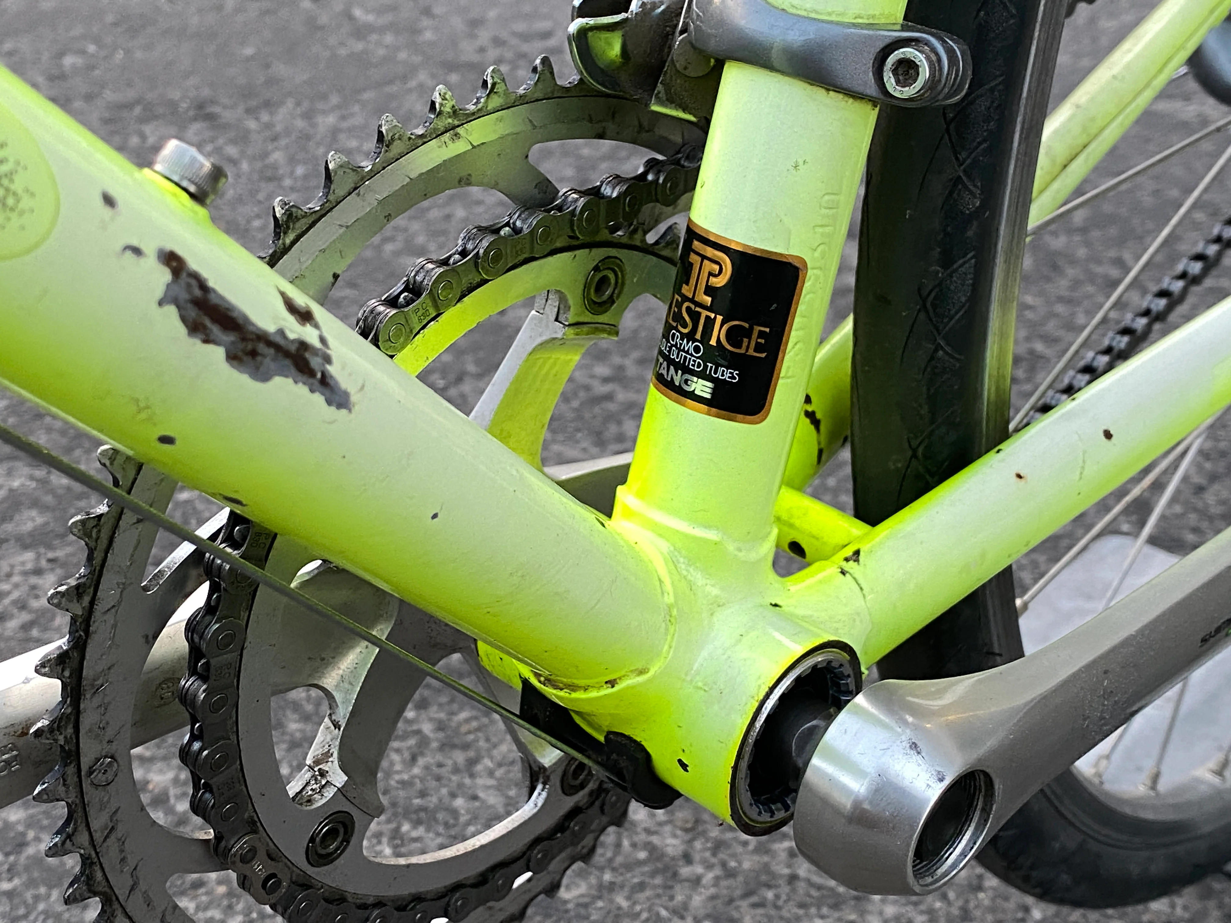 Bianchi Virata Vintage Steel Road Bike 56cm - Image 5
