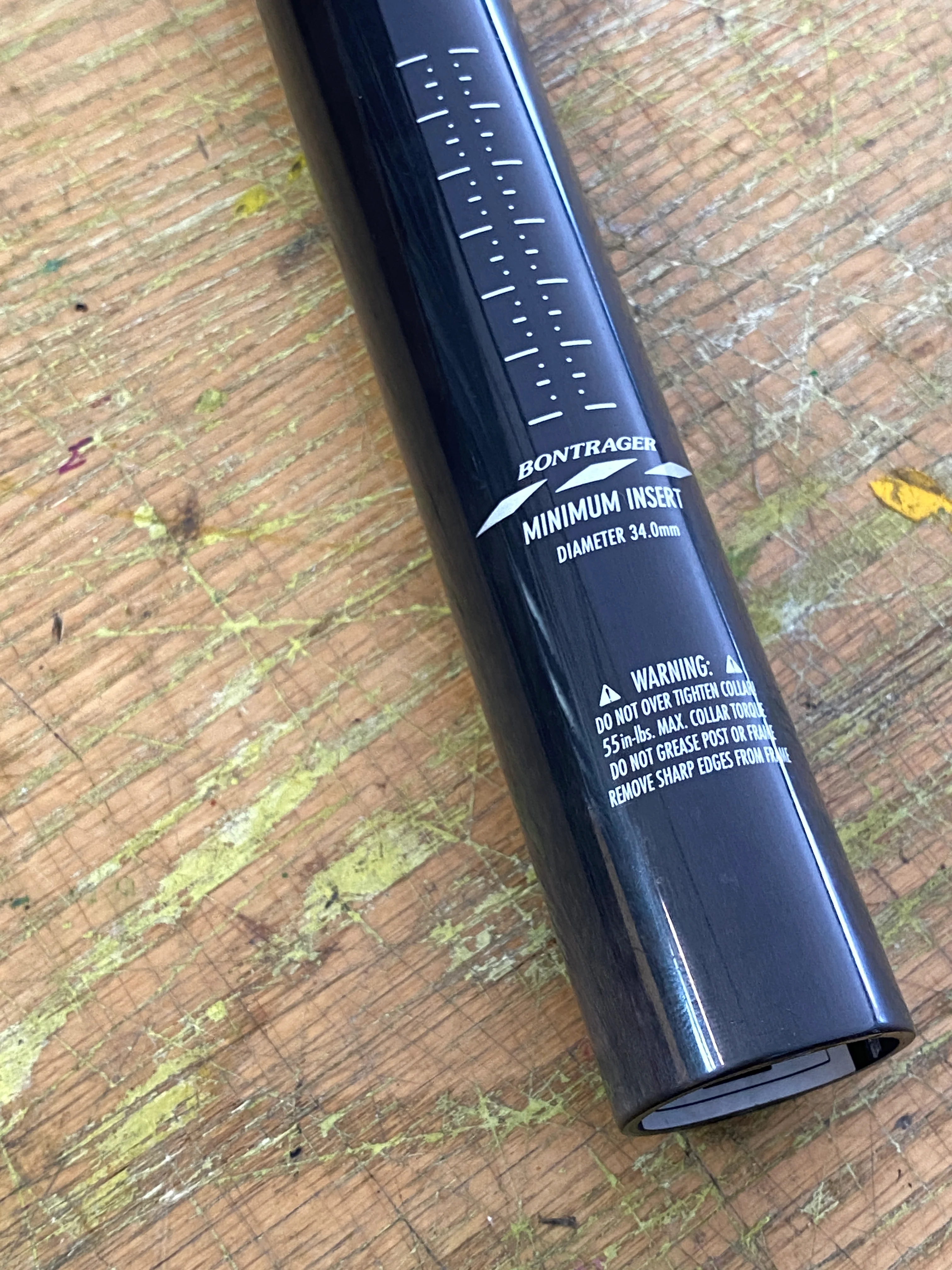Bontrager XXX Carbon Seatpost 34.0 - Image 3