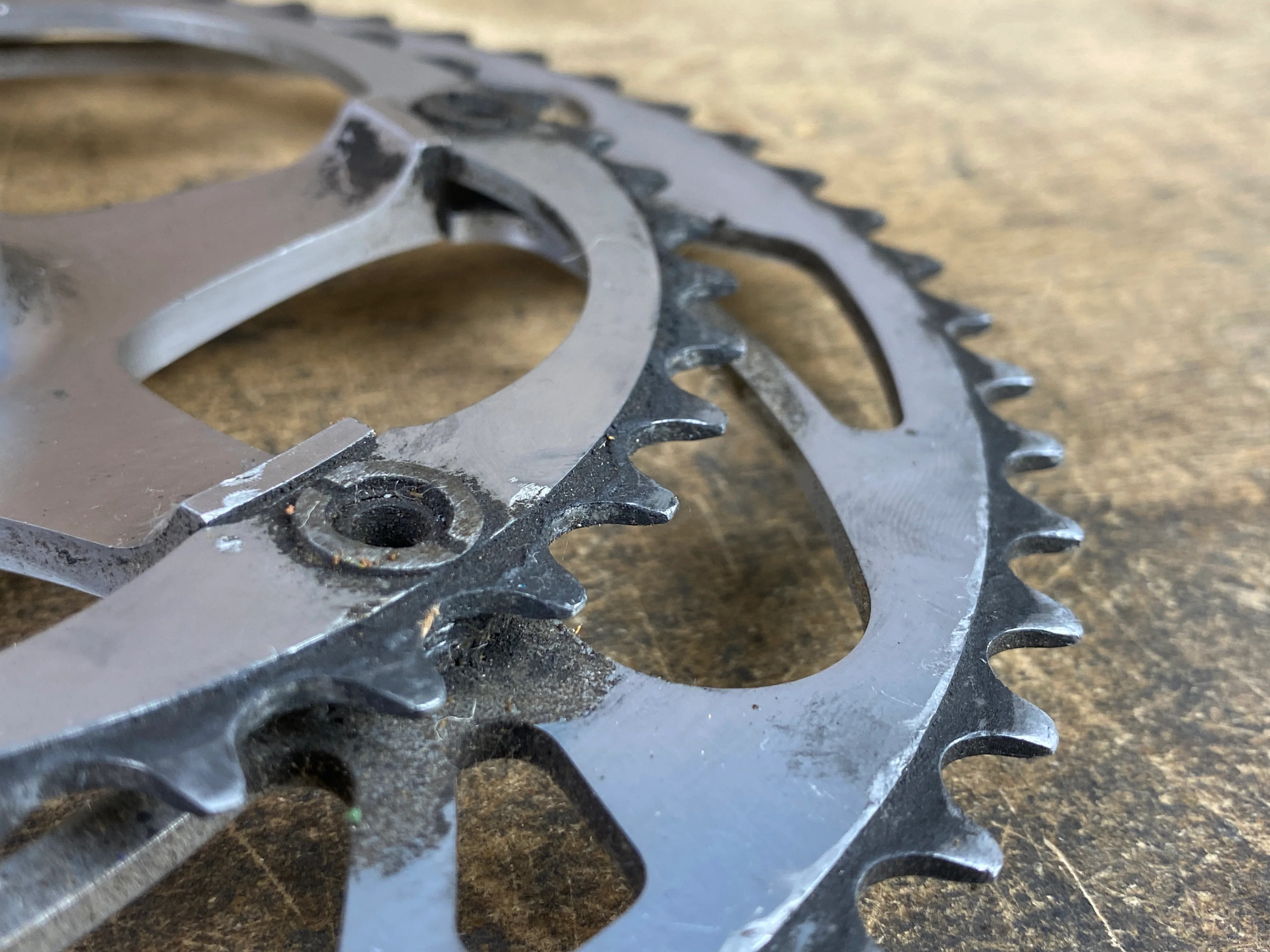 Campagnolo Double Crank QBP Engagement Rings 175mm - Image 3