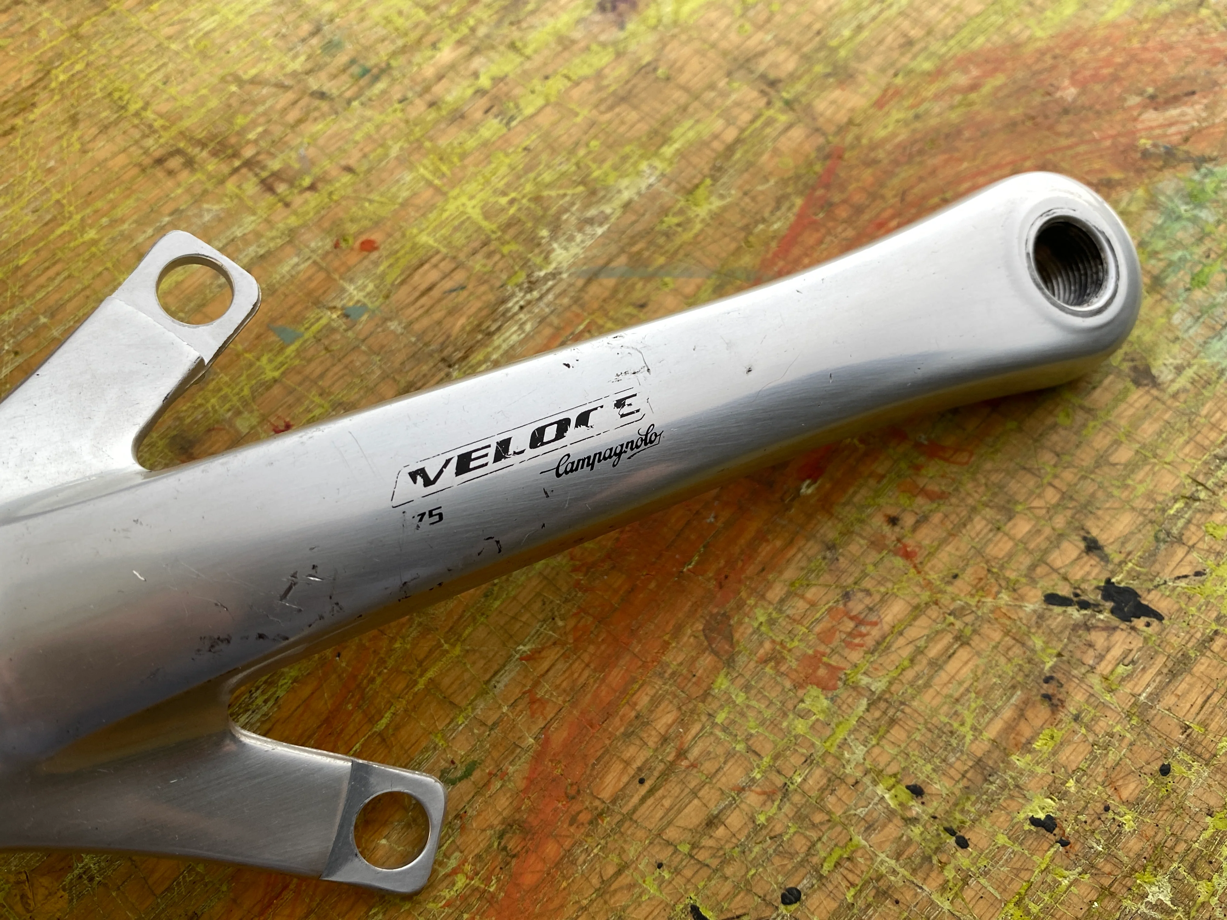 Campagnolo Veloce Right Crank Arm 175mm 135bcd - Image 2