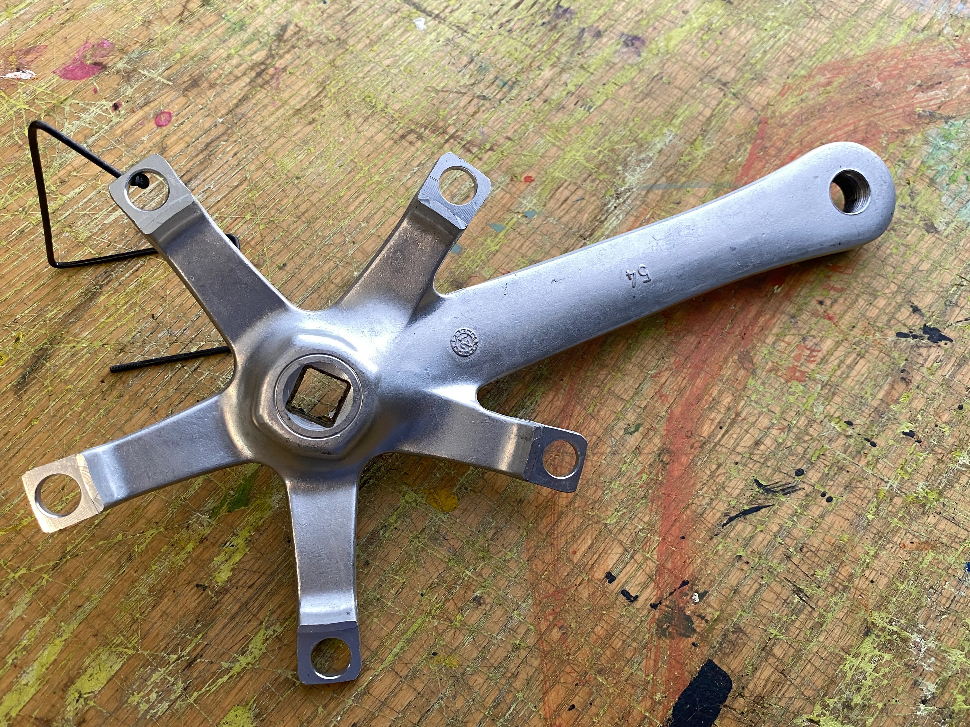 Campagnolo Veloce Right Crank Arm 175mm 135bcd - Image 3