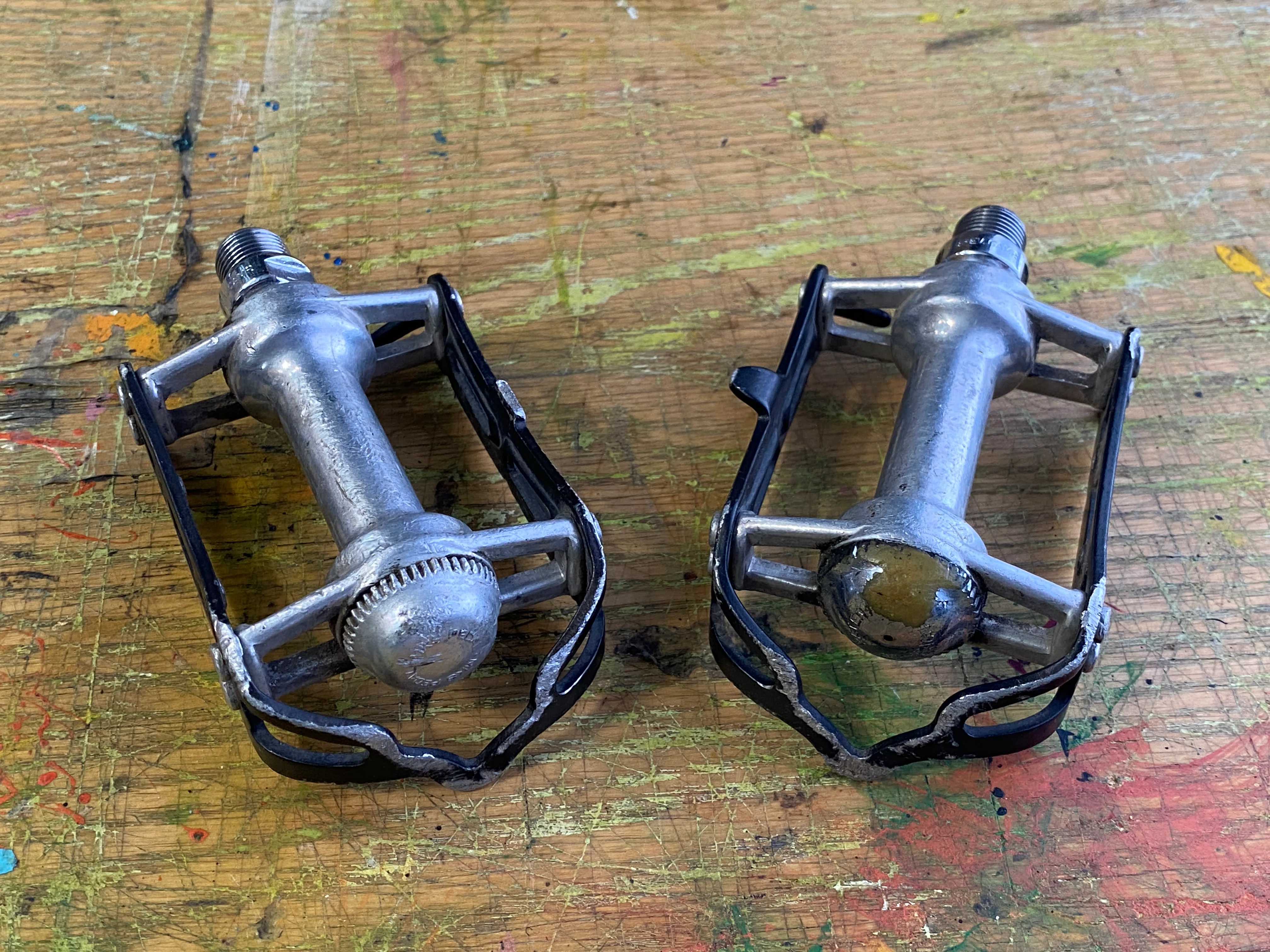 Campagnolo Super Record Toe Clip Pedals 9/16 - Image 3