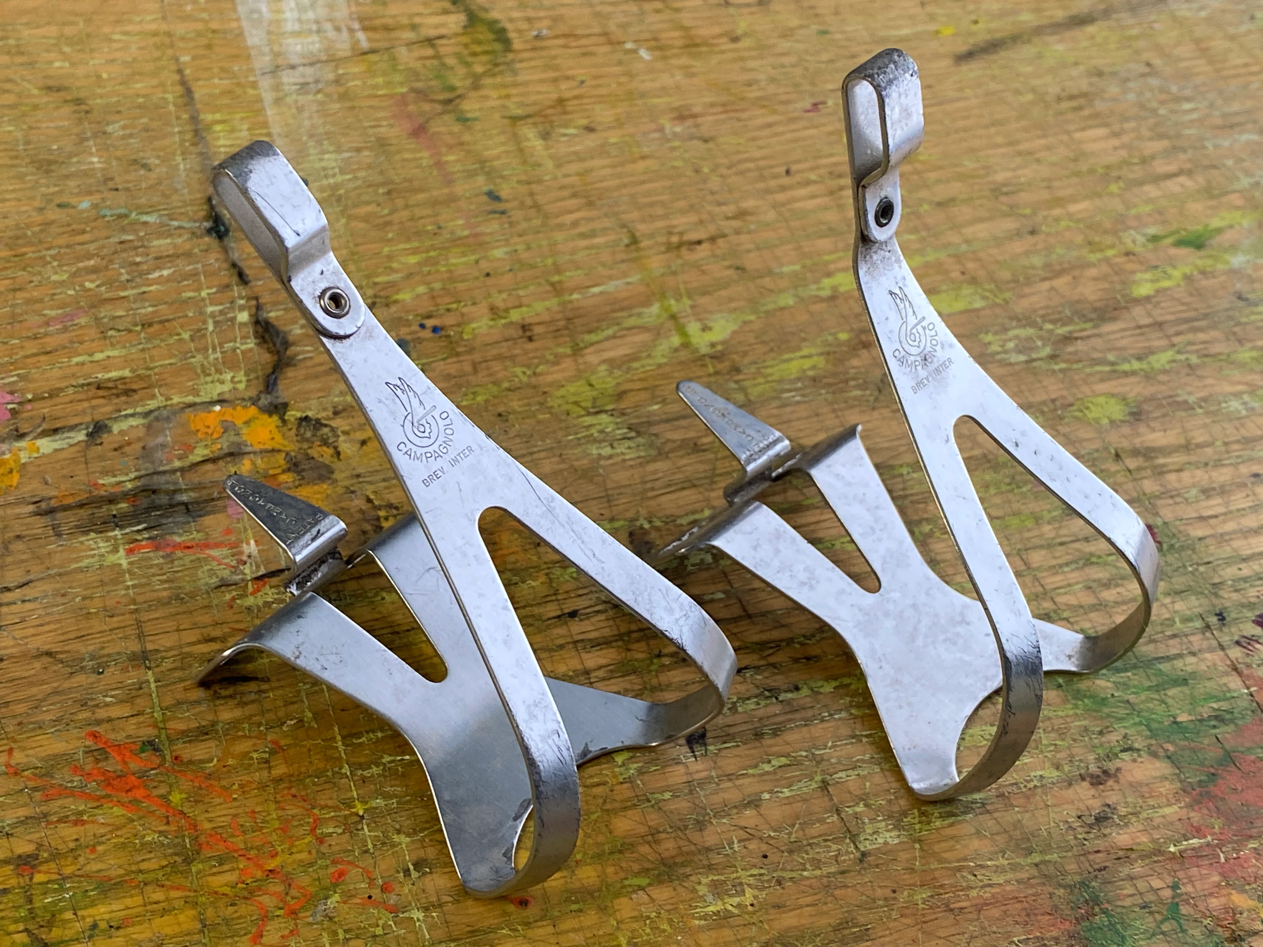 Campagnolo Super Record Toe Clip Pedals 9/16 - Image 5