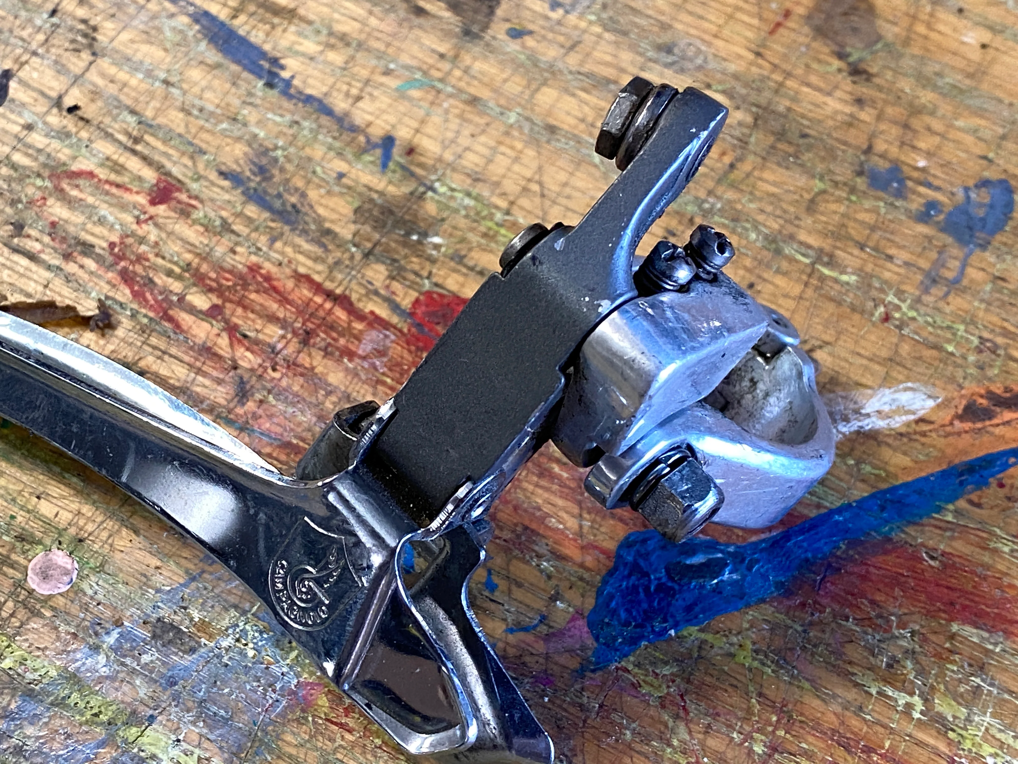 Campagnolo Vintage Front Derailleur Clamp On - Image 2