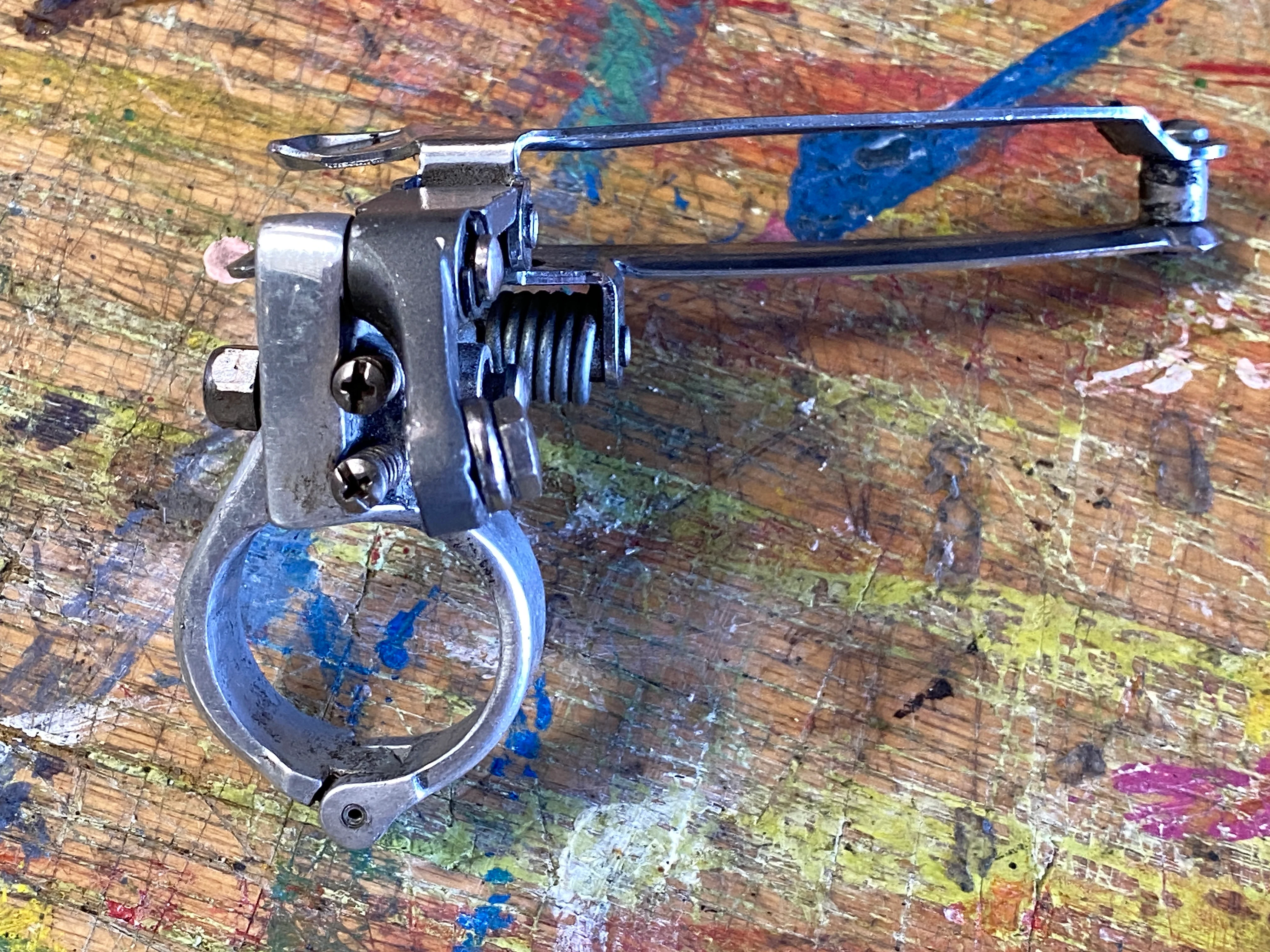 Campagnolo Vintage Front Derailleur Clamp On - Image 3