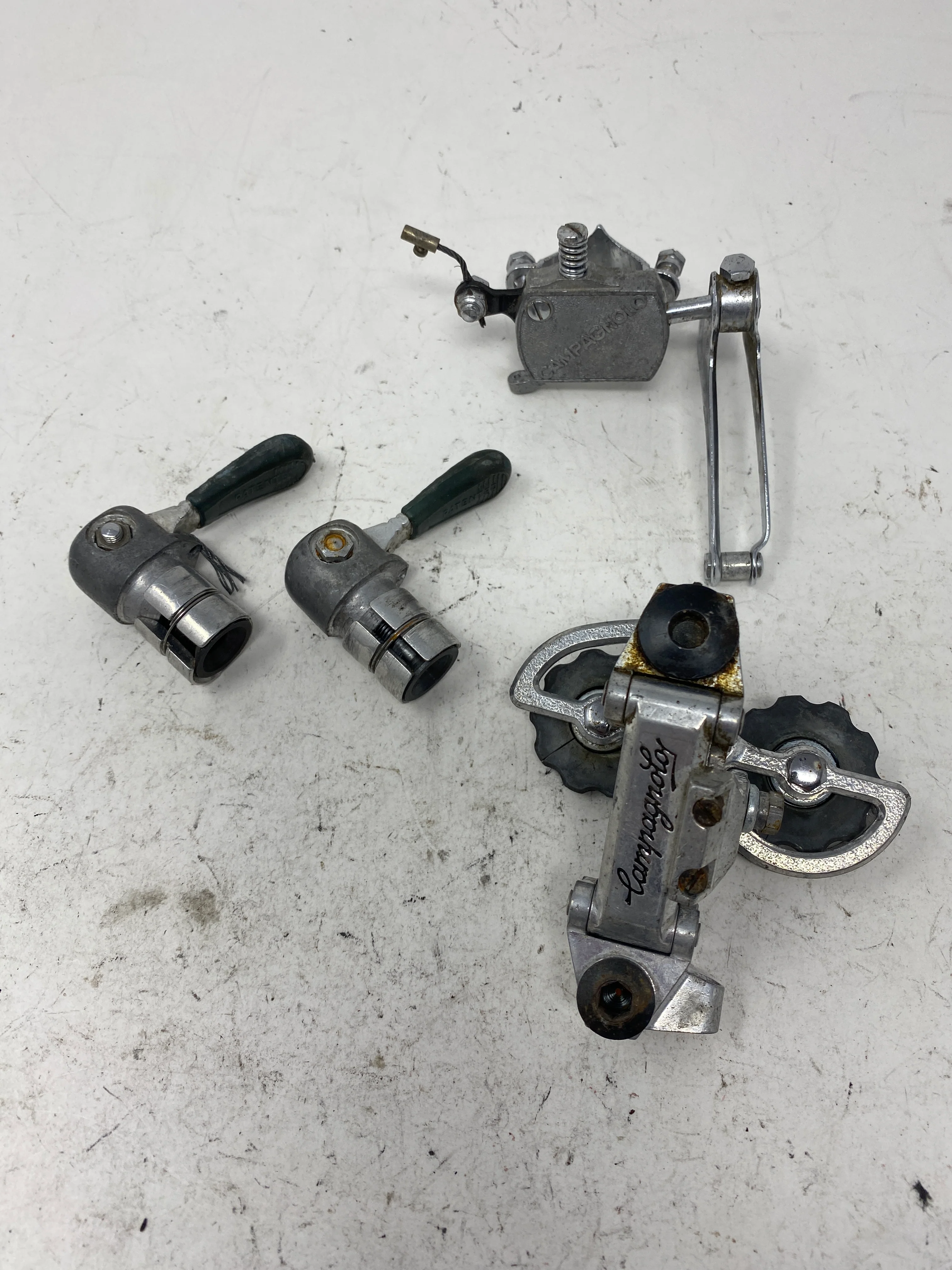 Campagnolo Group Set Shifter/Derailleurs Vintage Matchbox