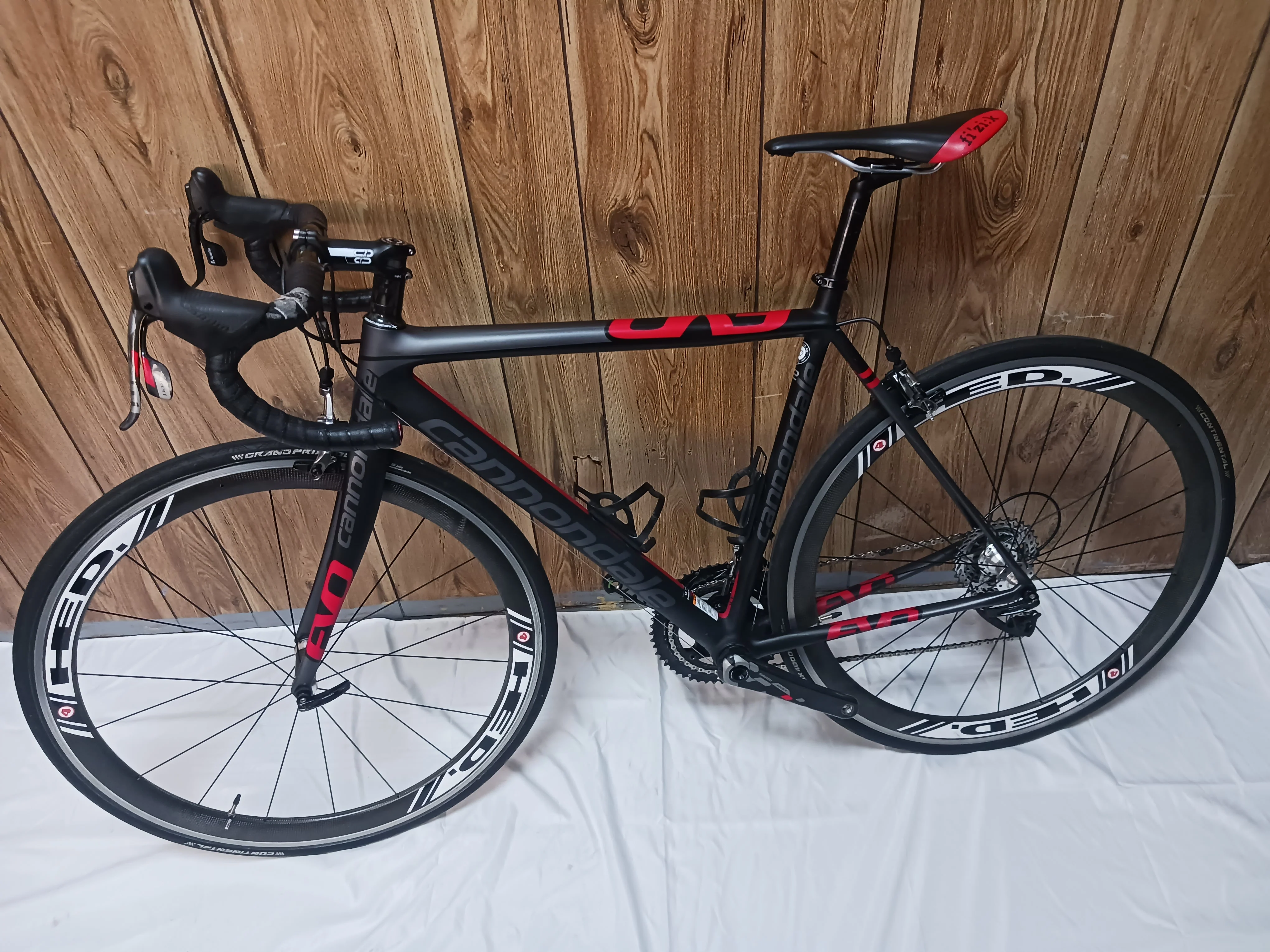 Cannondale SuperSix EVO 2 Carbon 54cm Road Bike with HED Carbon Wheels - Image 14