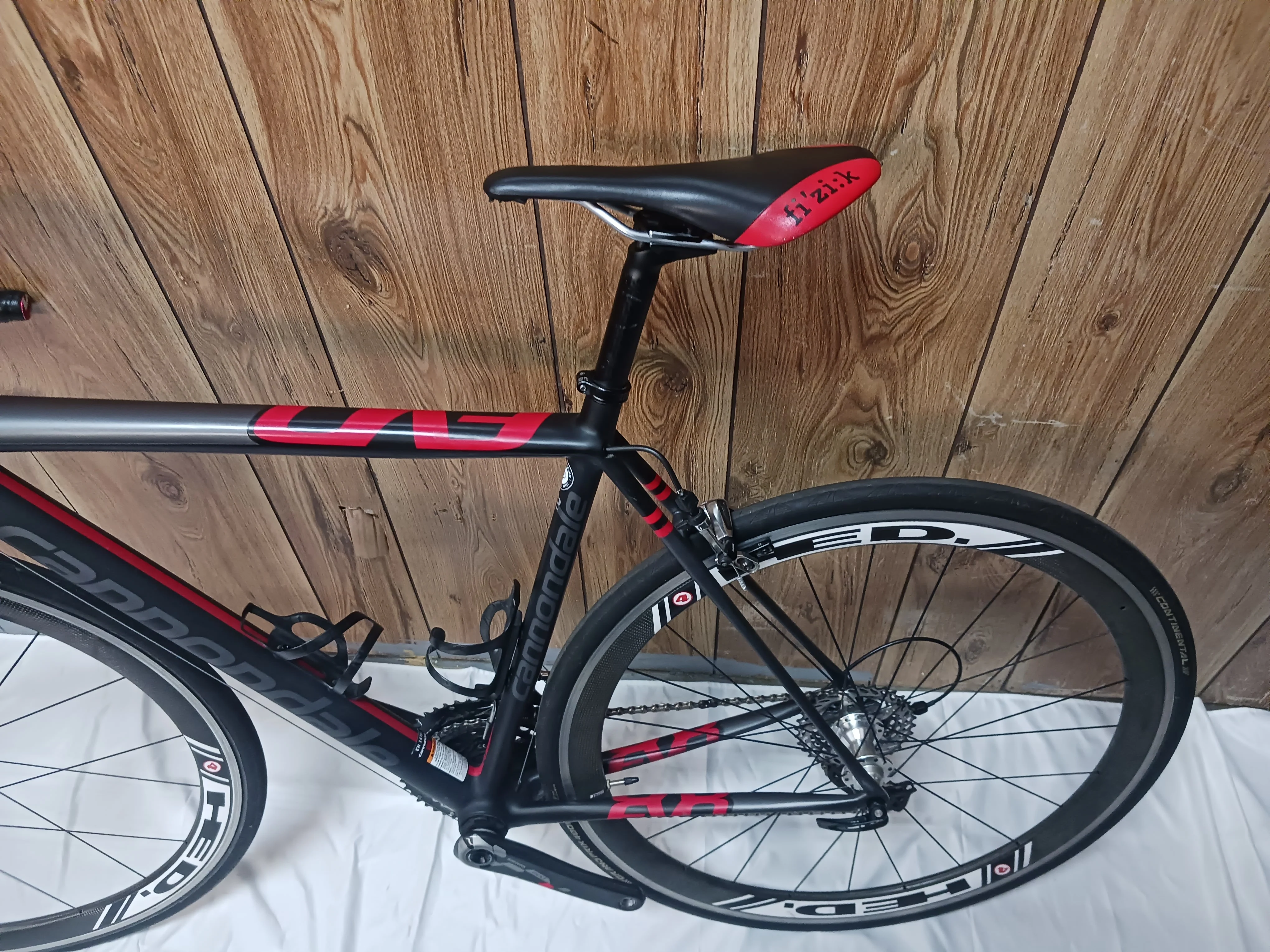 Cannondale SuperSix EVO 2 Carbon 54cm Road Bike with HED Carbon Wheels - Image 17