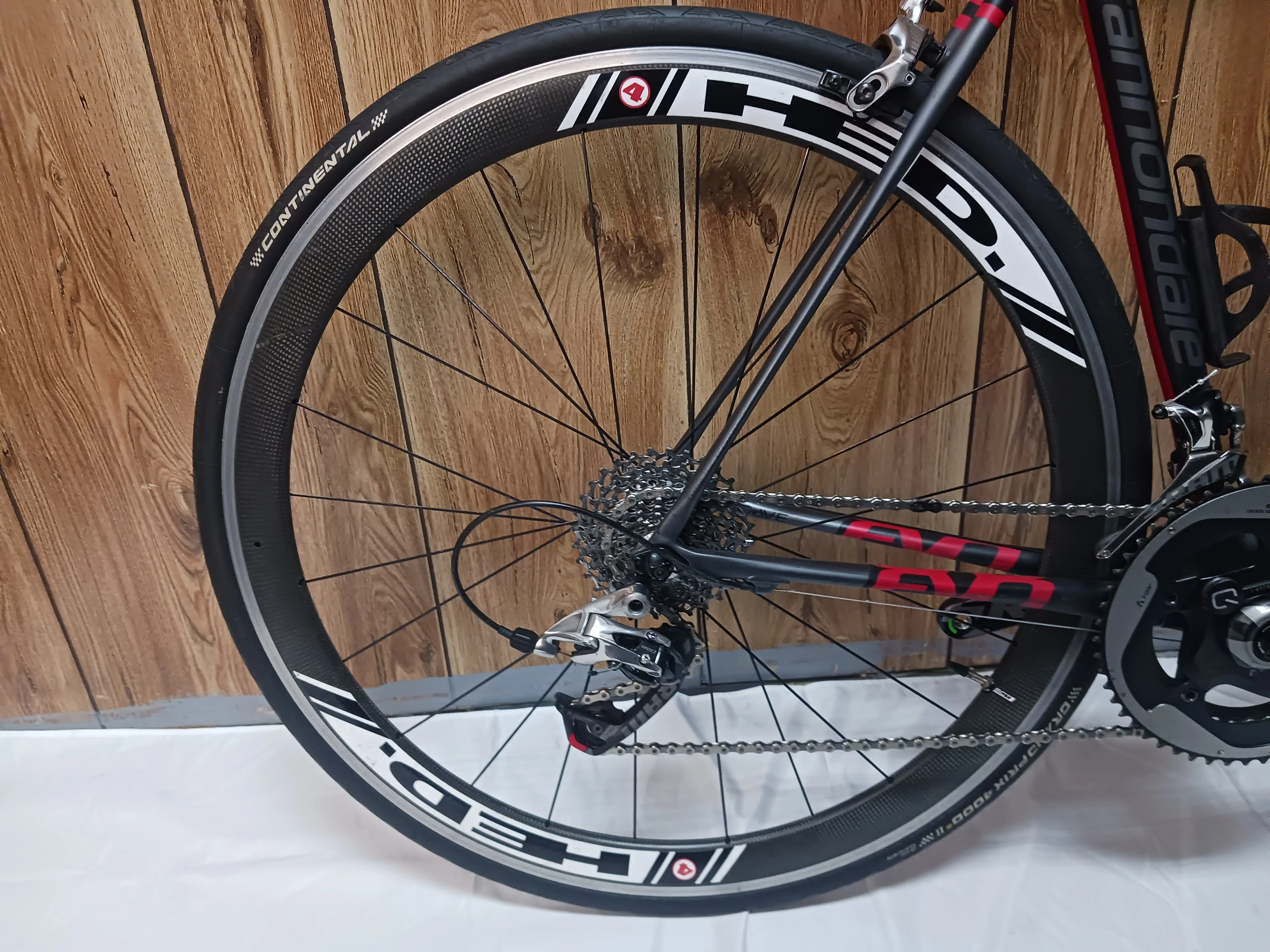 Cannondale SuperSix EVO 2 Carbon 54cm Road Bike with HED Carbon Wheels - Image 5
