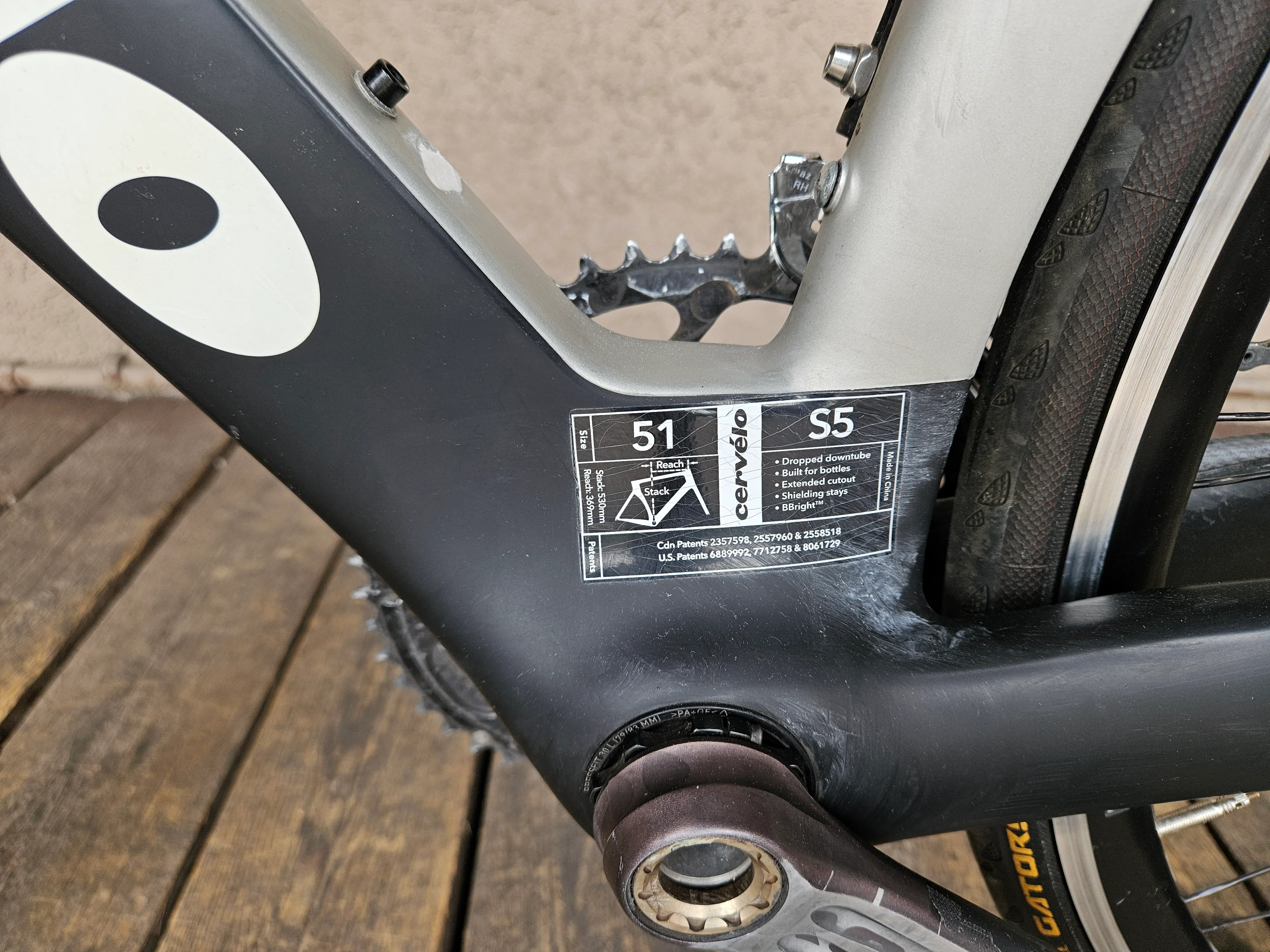 Cervelo S5, Road Bike, 53cm - Image 12