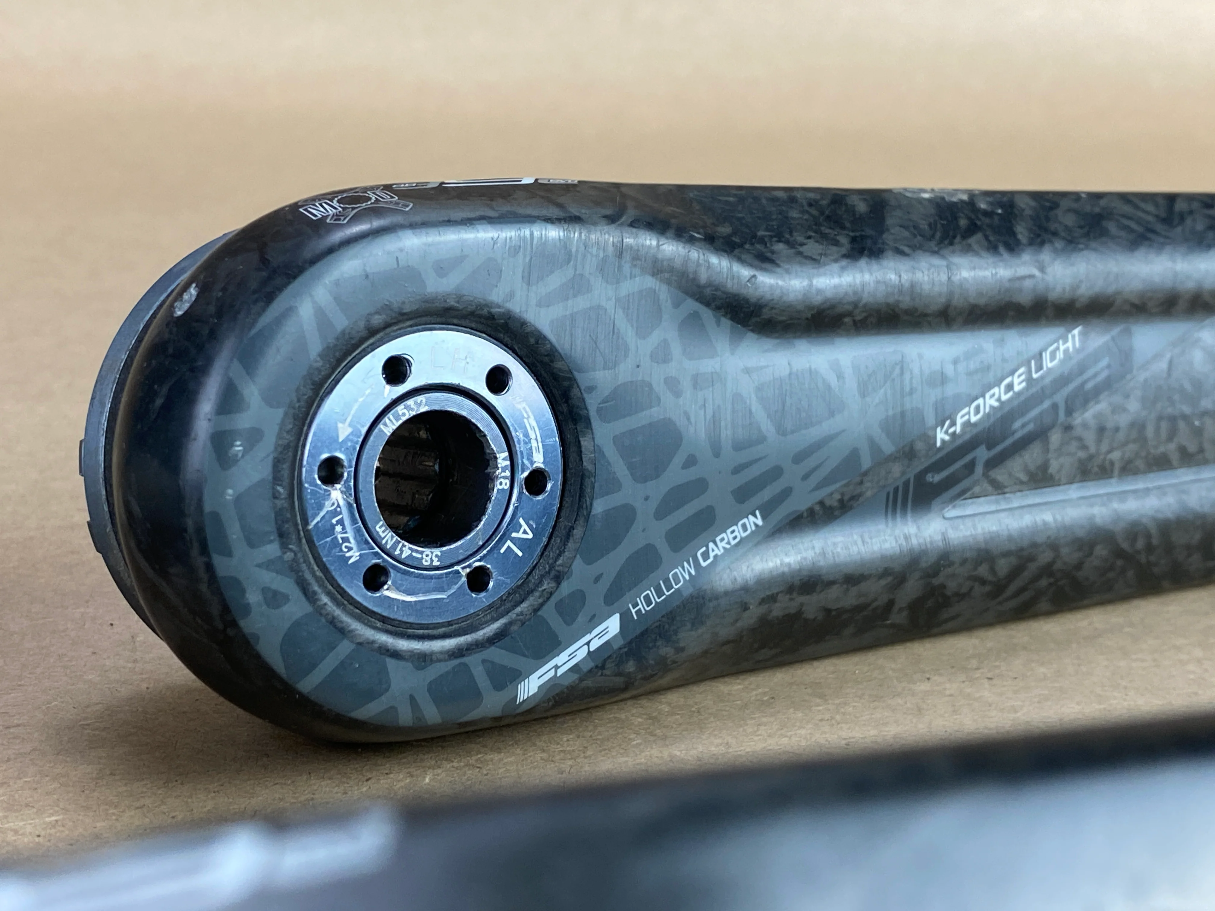 FSA K Force Light Carbon MTB Crankset 175mm 392EVO - Image 2
