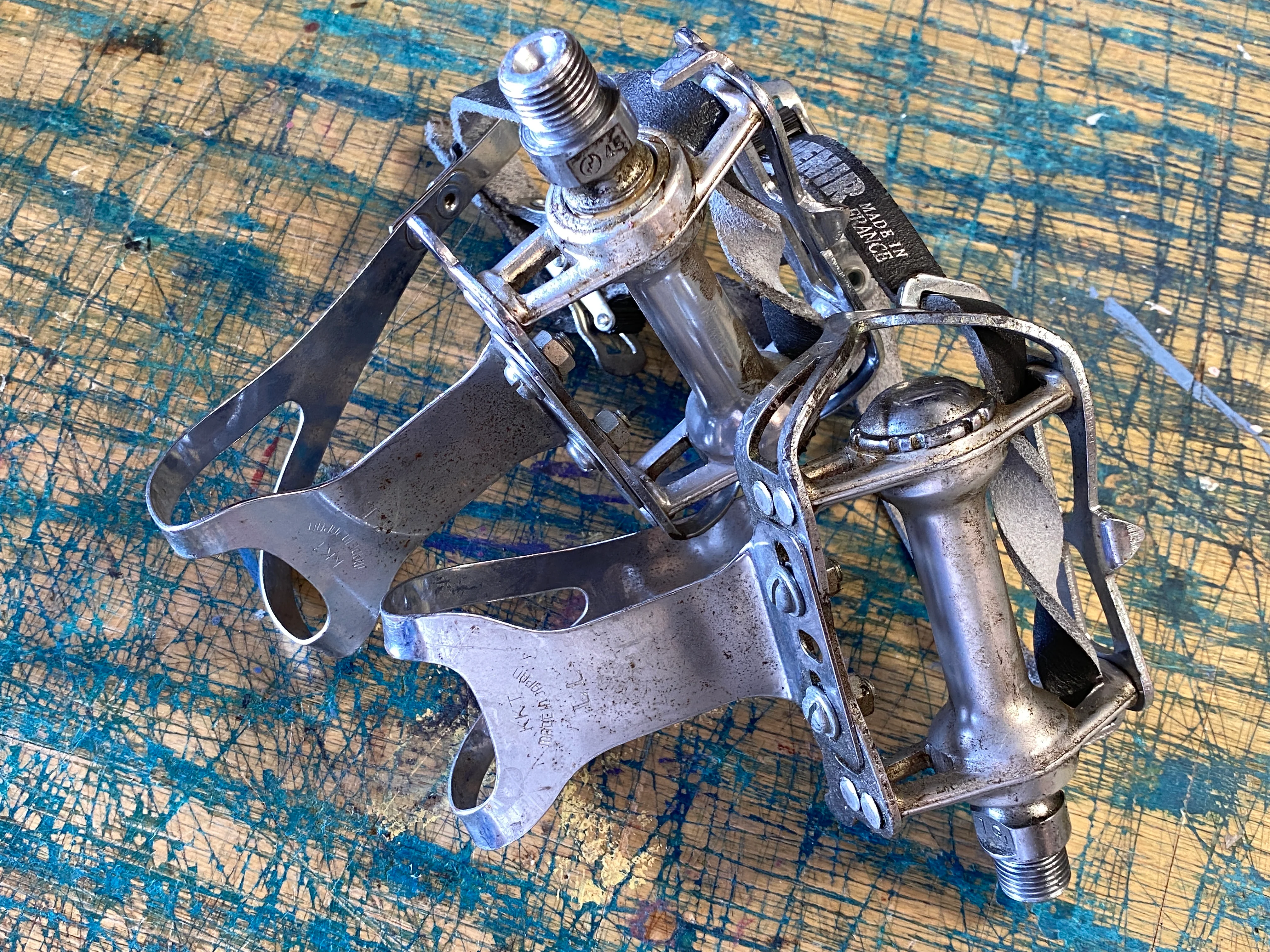 Kyokuto Pro Ace Toe Clip Pedals - Image 5