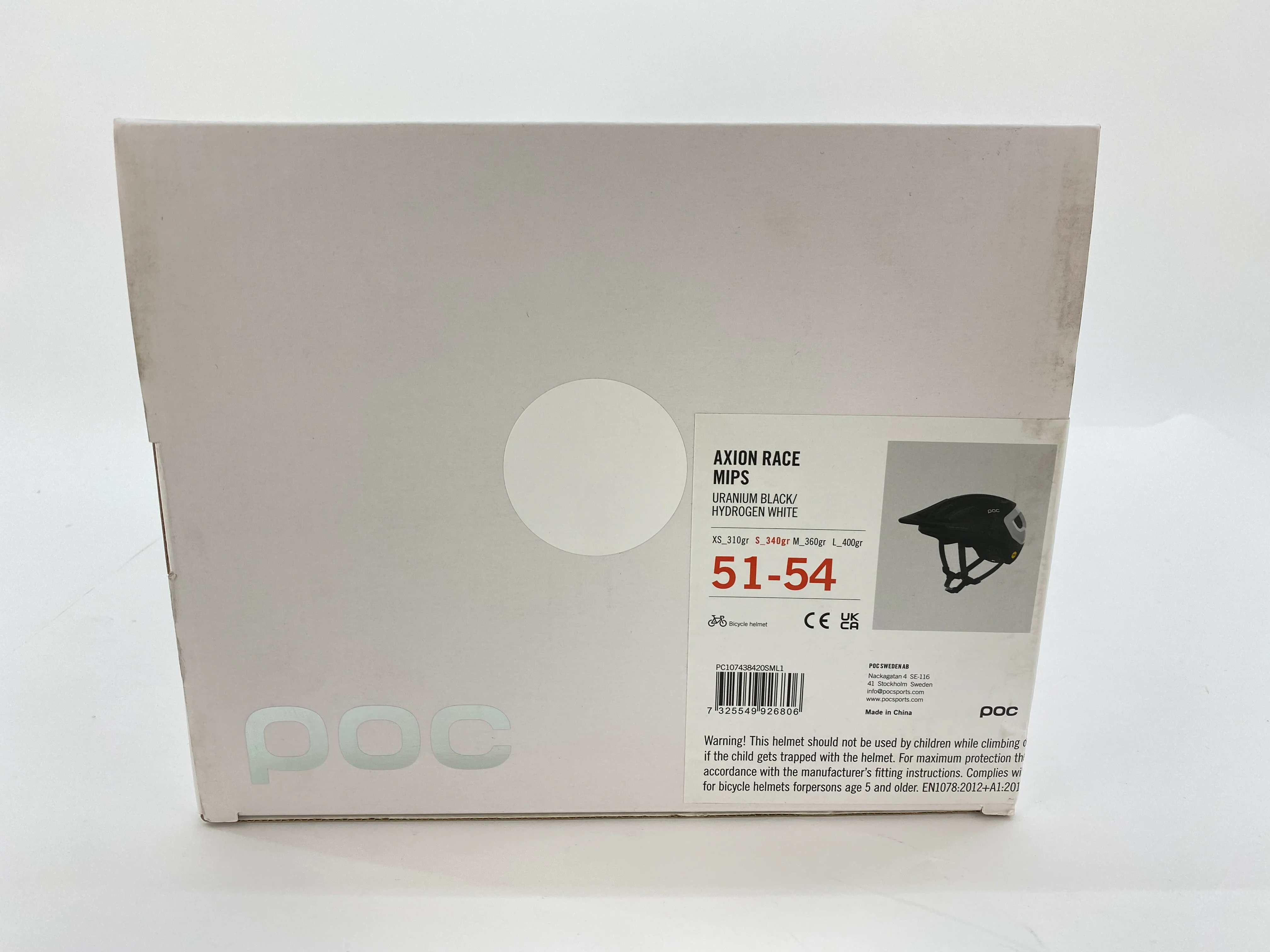 POC Axion Race Mips Helmet Small - Open box - Image 8