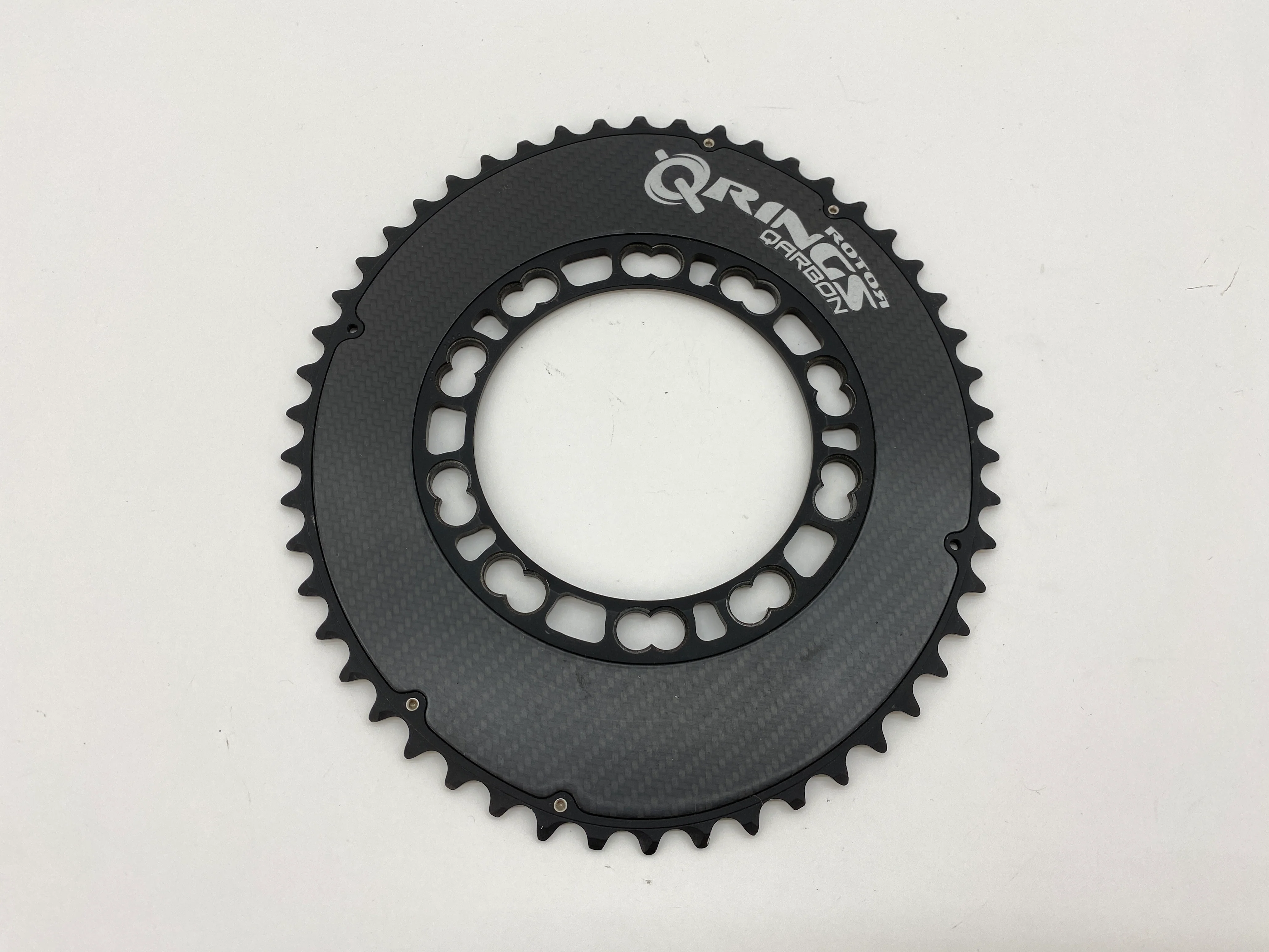 Rotor Q-Ring Oval Carbon Chainring 50t 110bcd