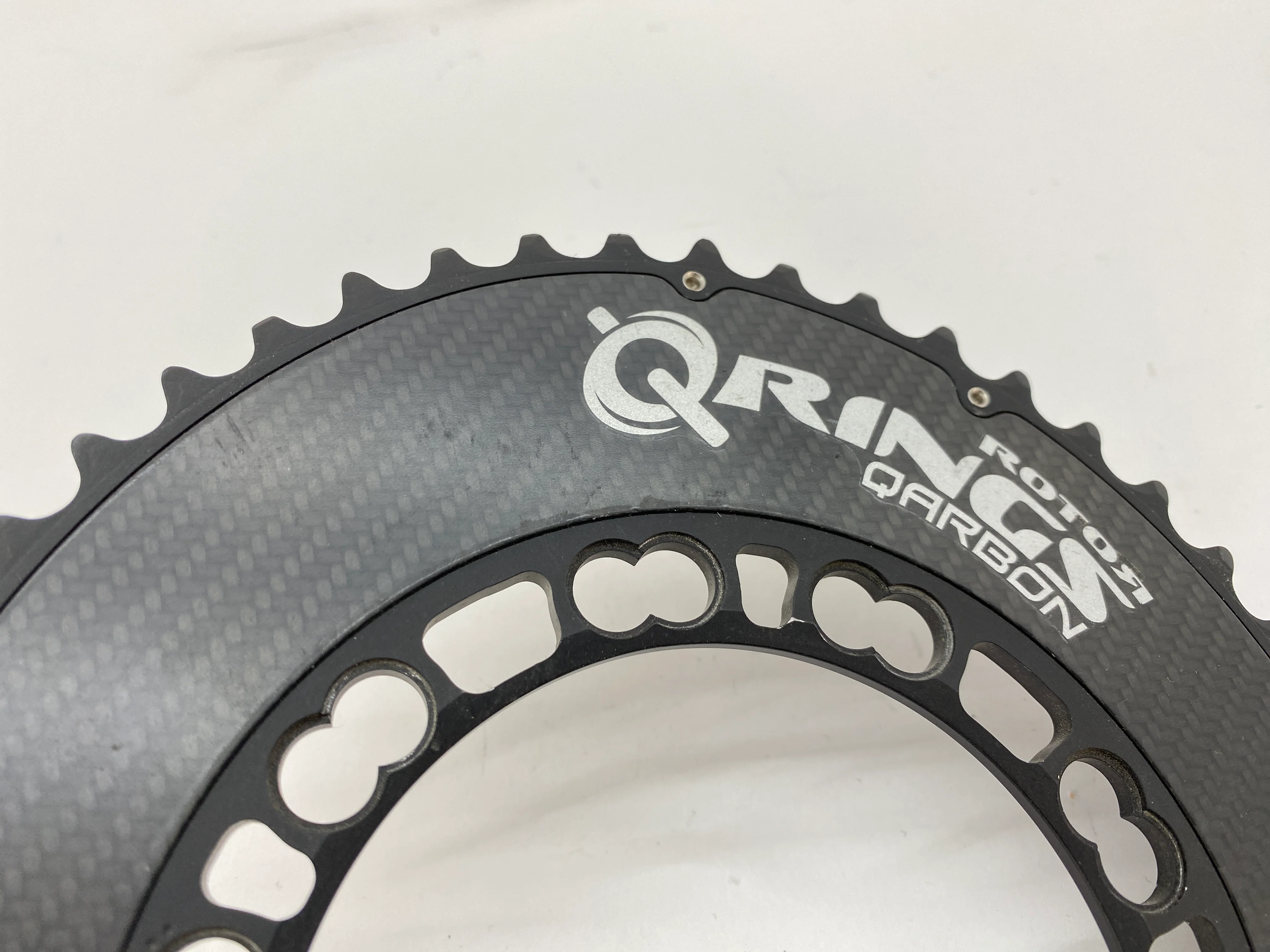 Rotor Q-Ring Oval Carbon Chainring 50t 110bcd - Image 5