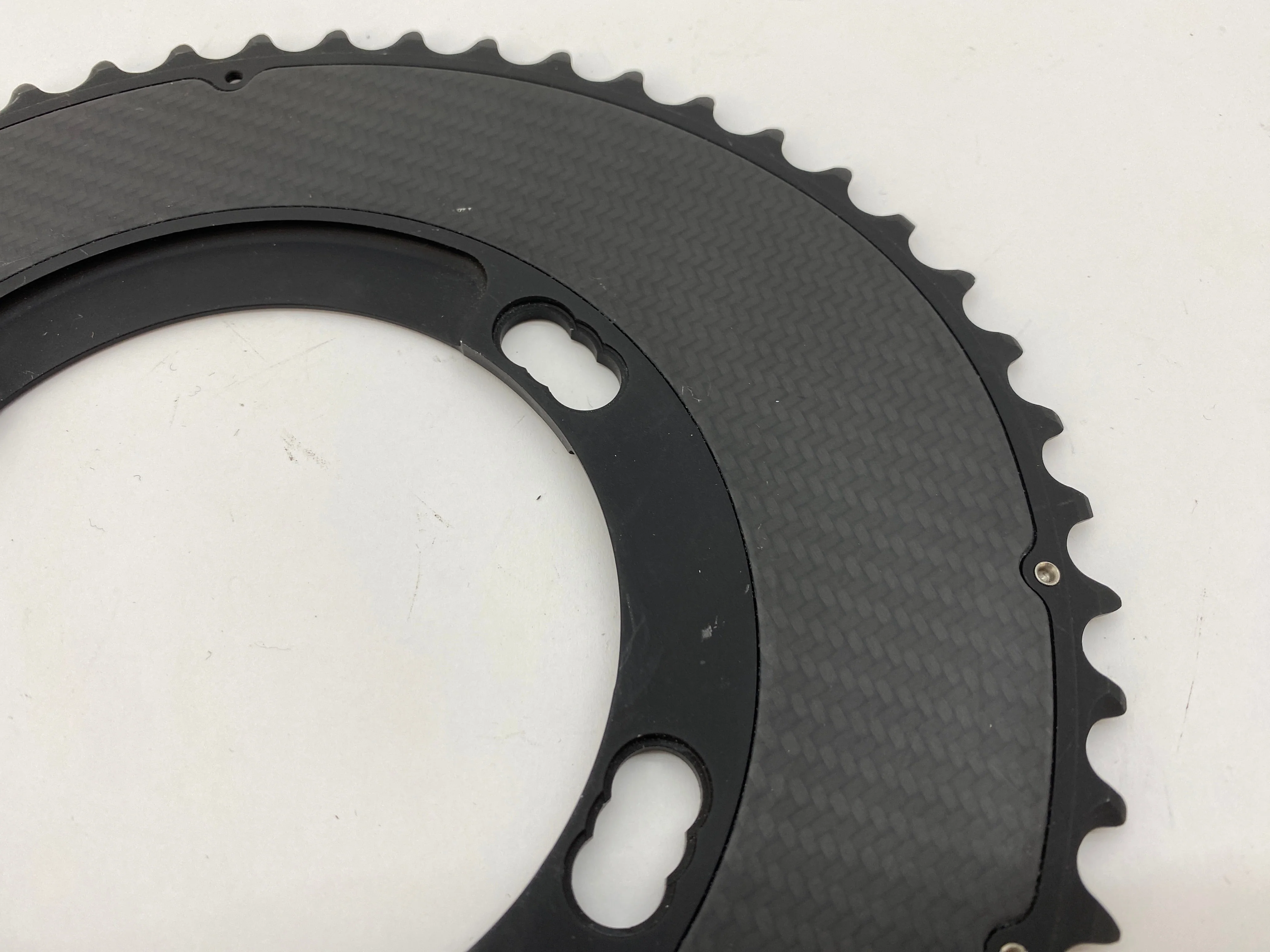 Rotor Q-Ring Oval Carbon Chainring 52t 110Abcd - Image 5