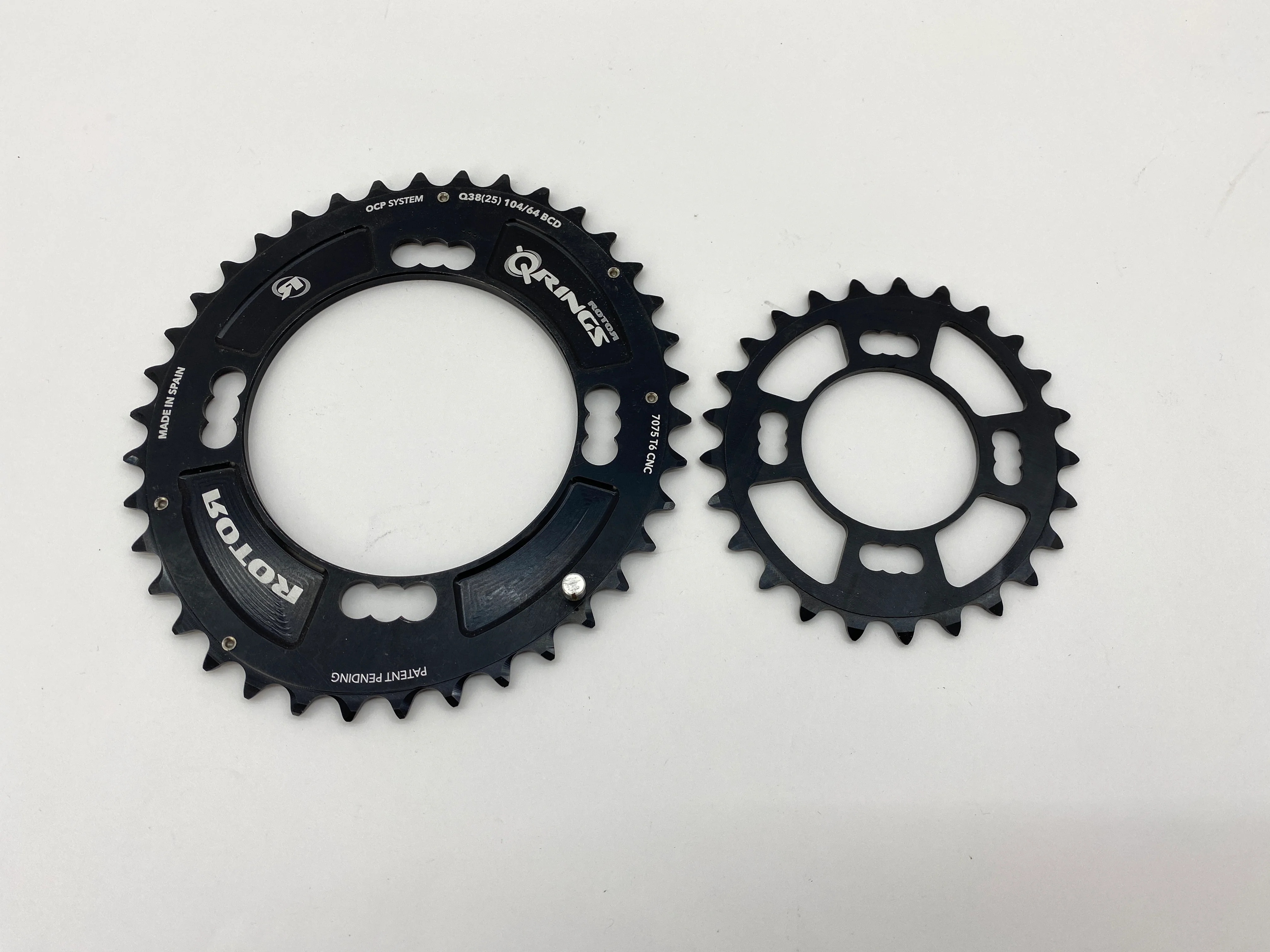 Rotor Q Rings 38/25t Set 104/64 bcd