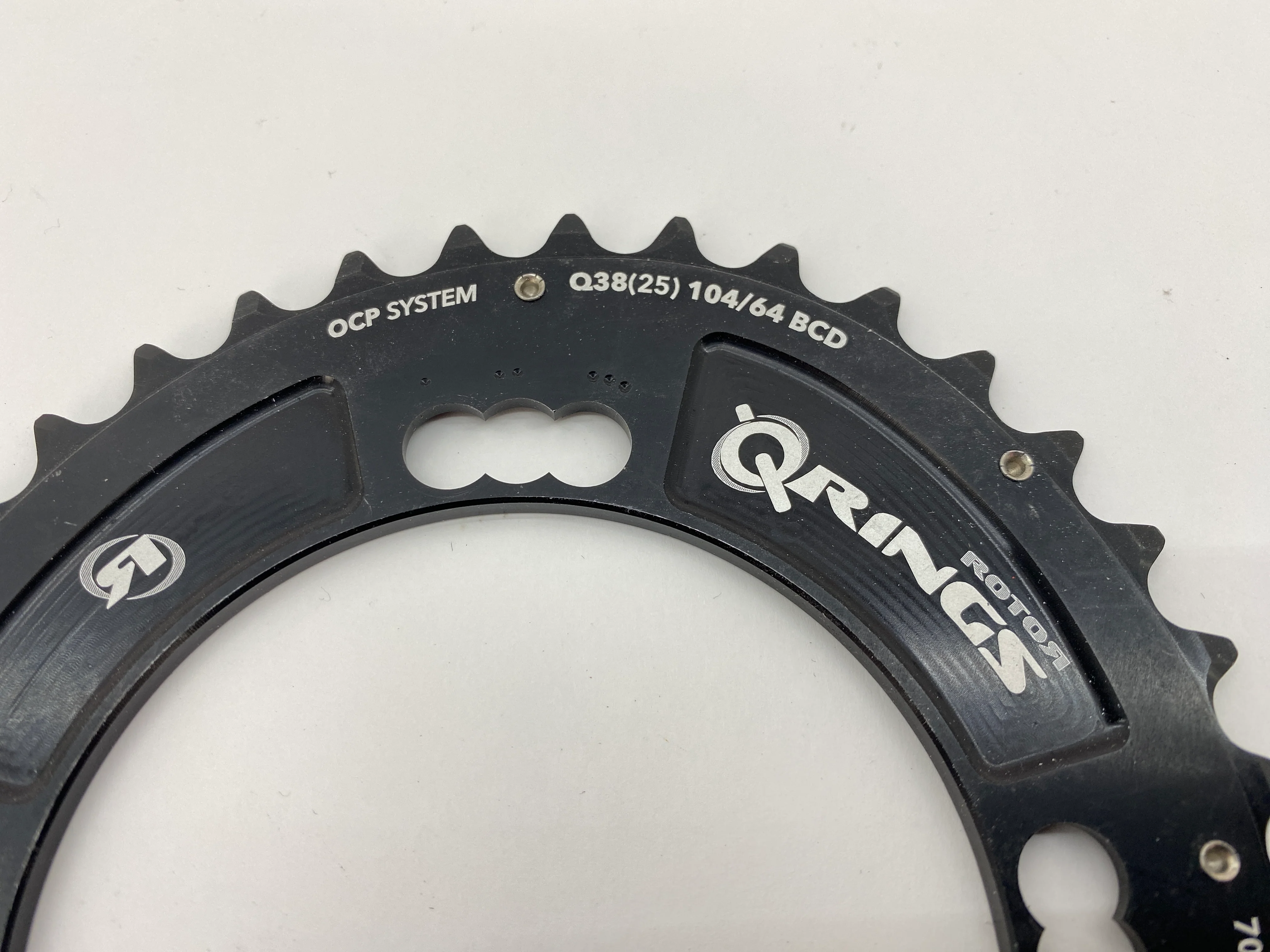 Rotor Q Rings 38/25t Set 104/64 bcd - Image 2