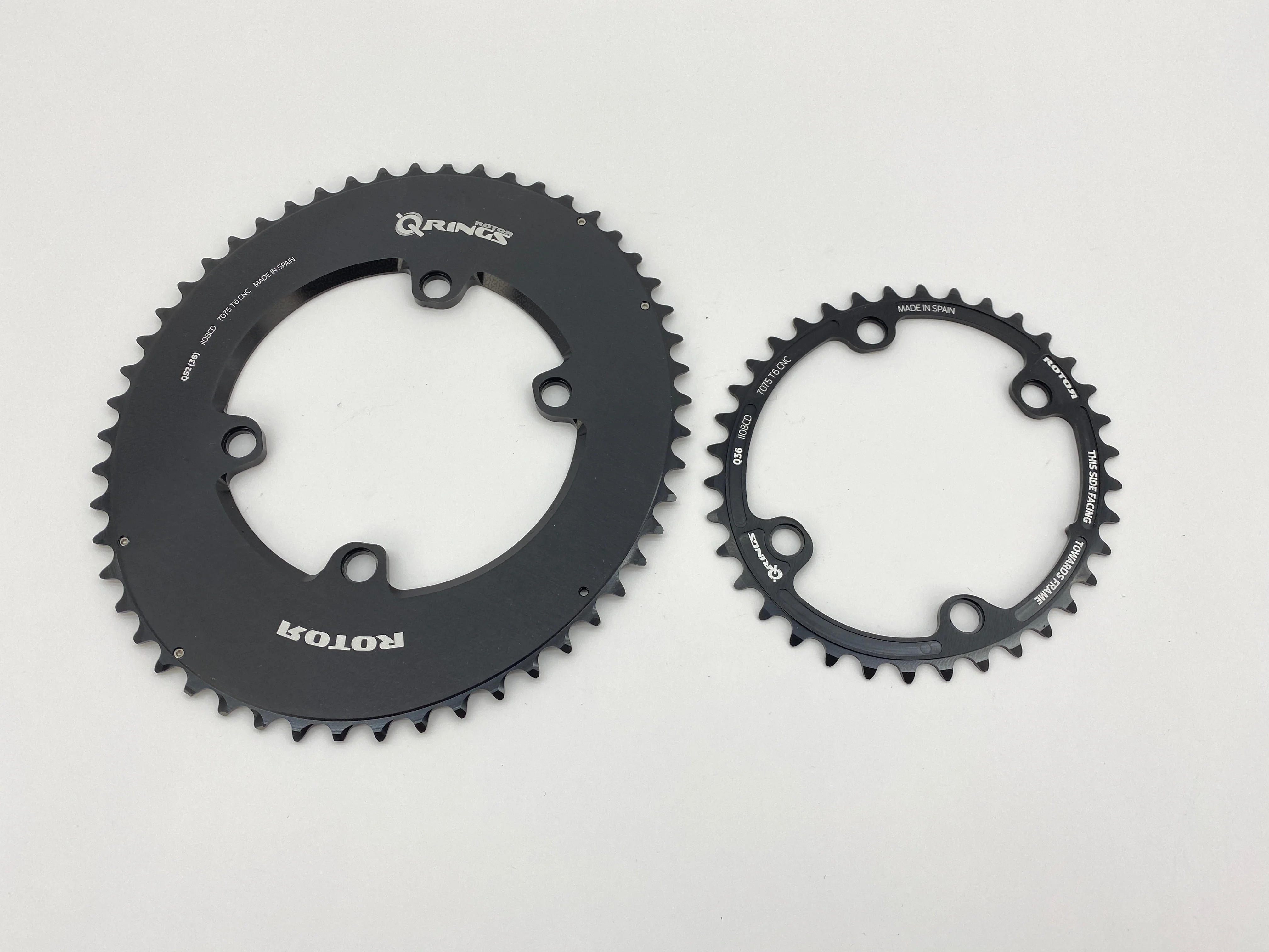 Rotor Q Rings Chainring Set 107 or 110 - Image 4