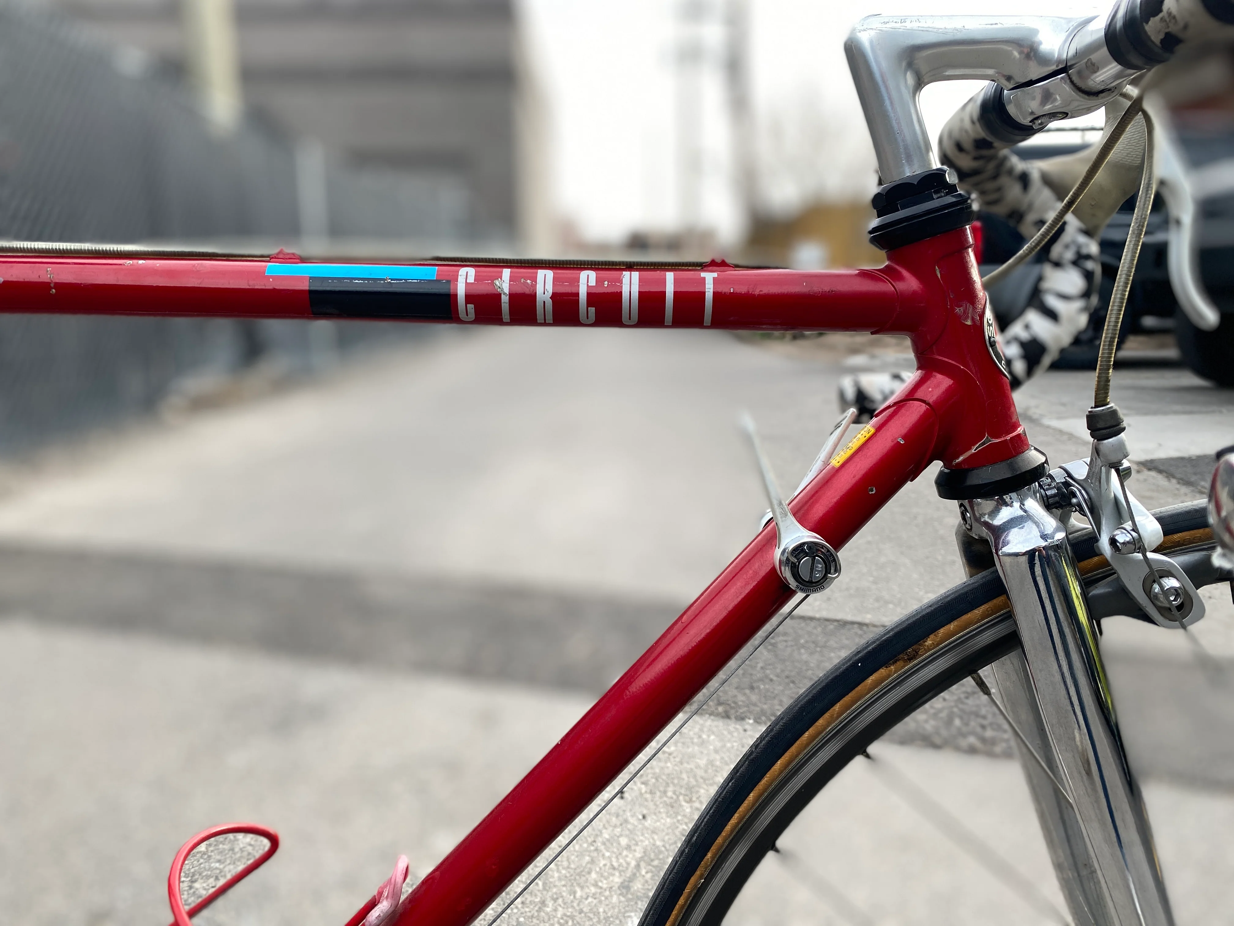 Vintage Lugged Steel Schwinn Circuit Road Bike 53cm - Image 2