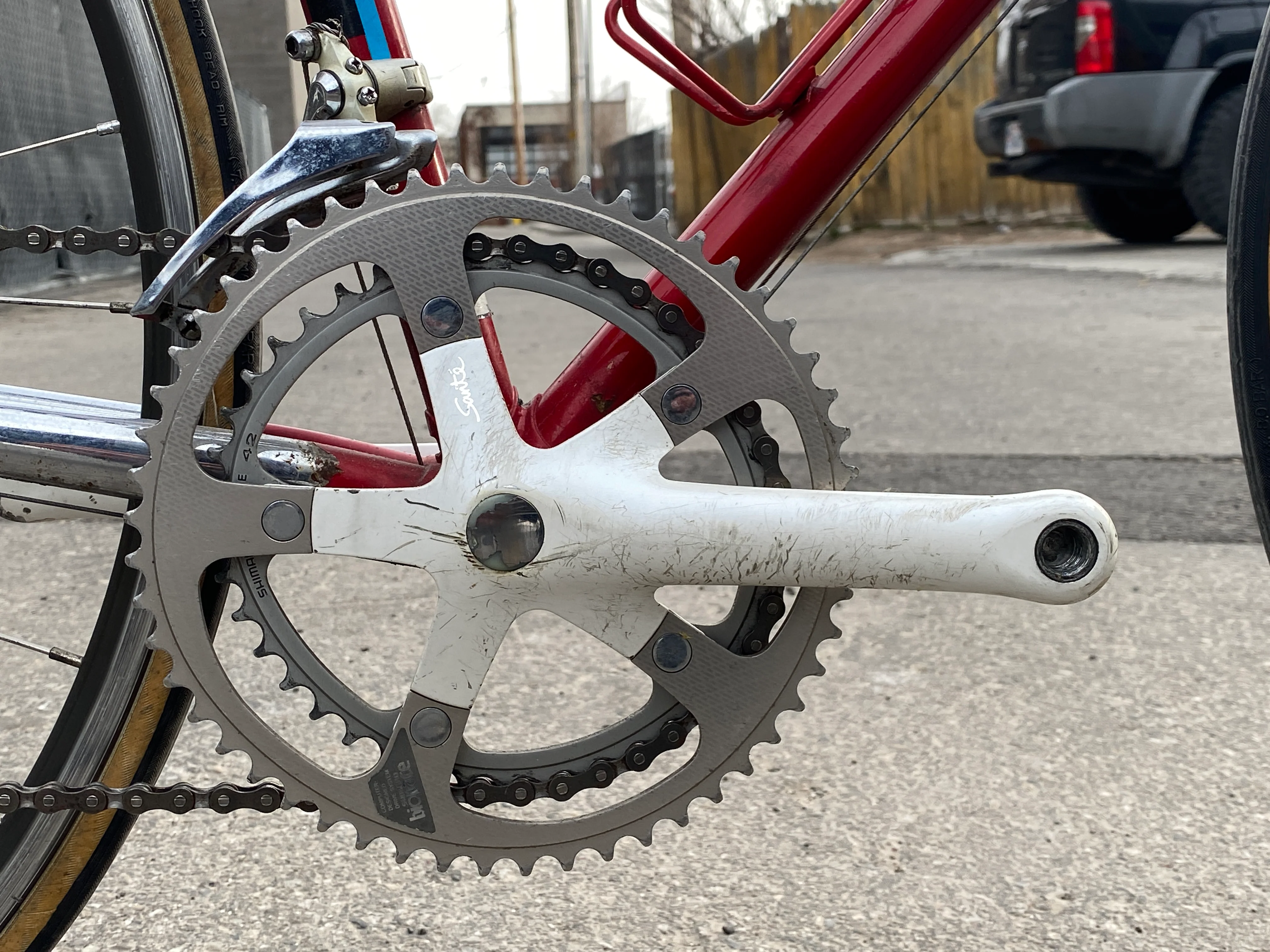 Vintage Lugged Steel Schwinn Circuit Road Bike 53cm - Image 7