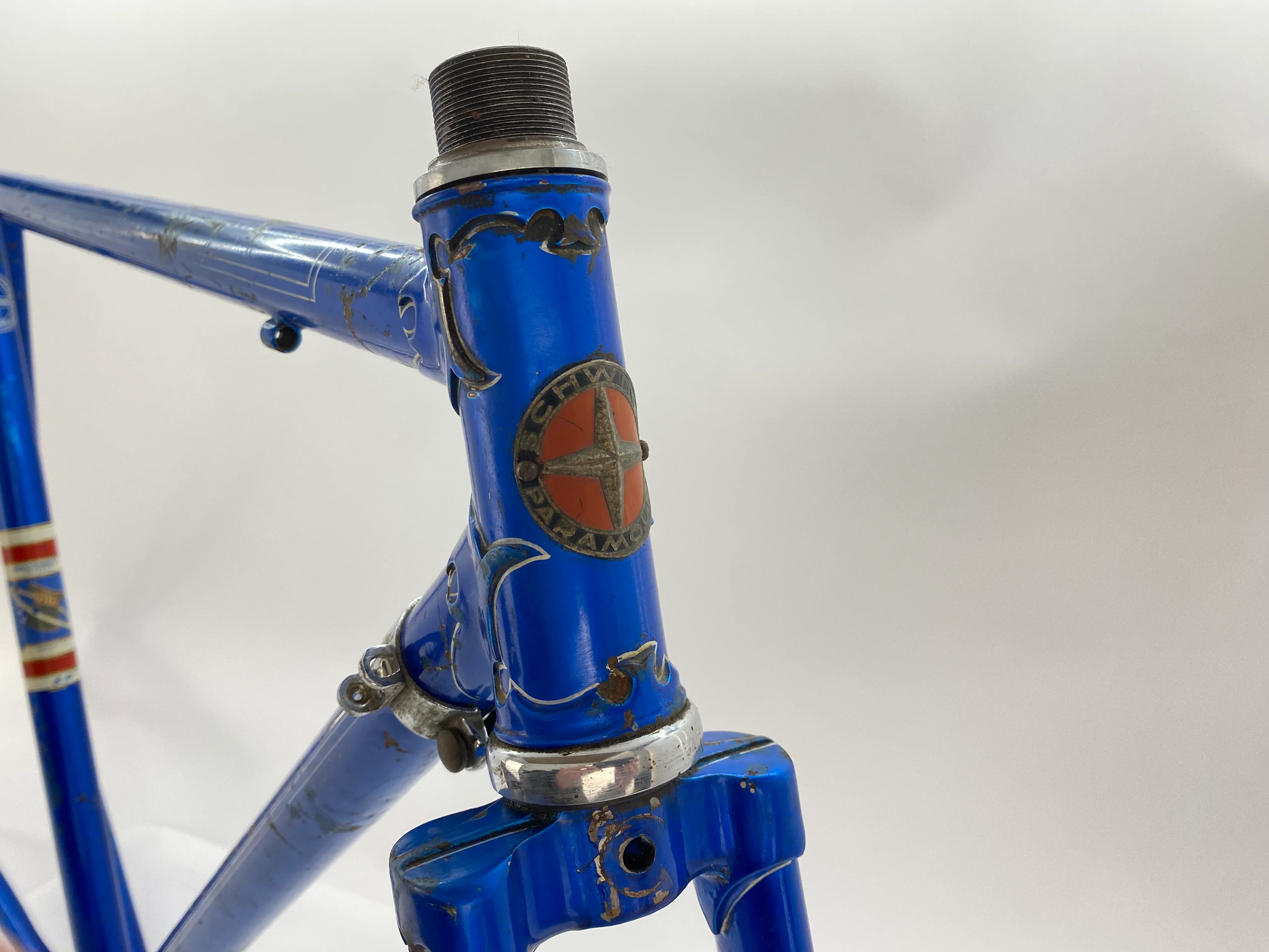 Schwinn Paramount Frameset 52cm c-c Vintage 1960's - Image 6