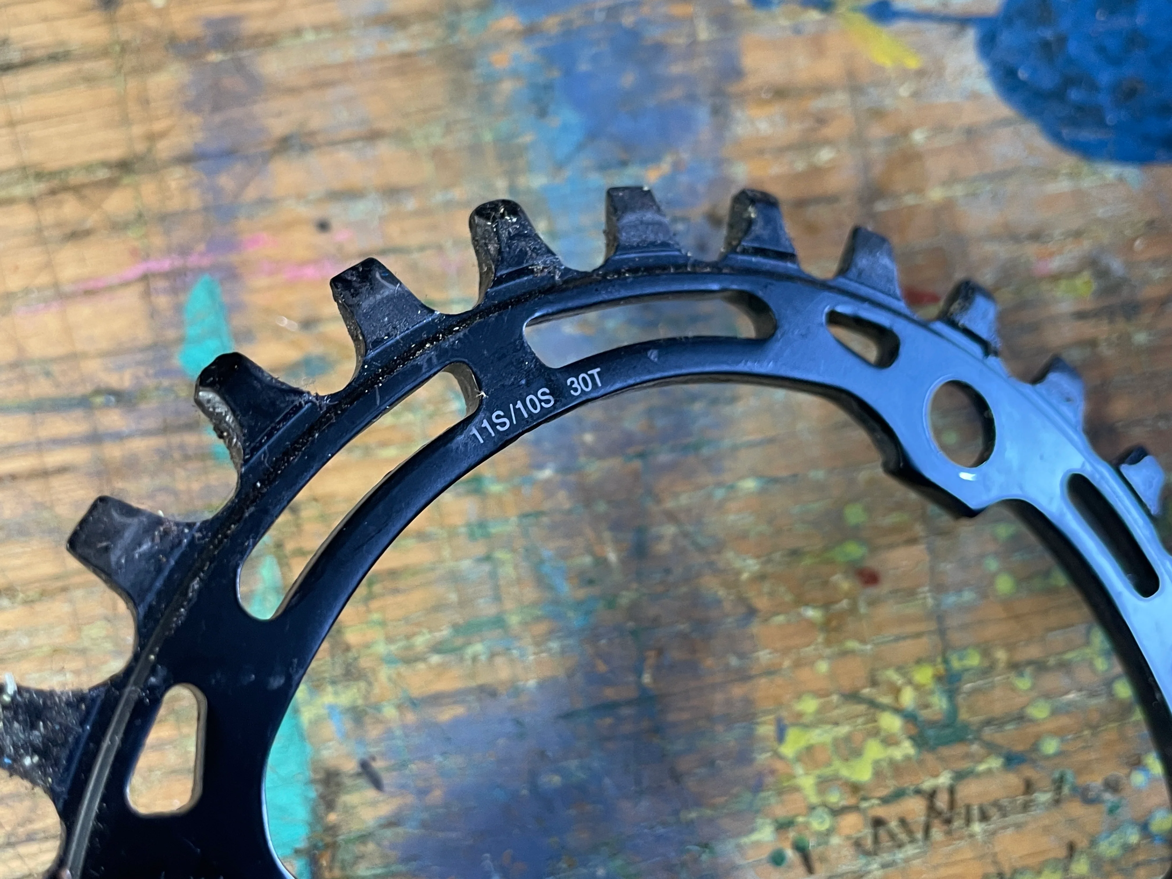 Shimano 30t 1x Chainring 10/11 Speed 4x96 bcd - Image 2