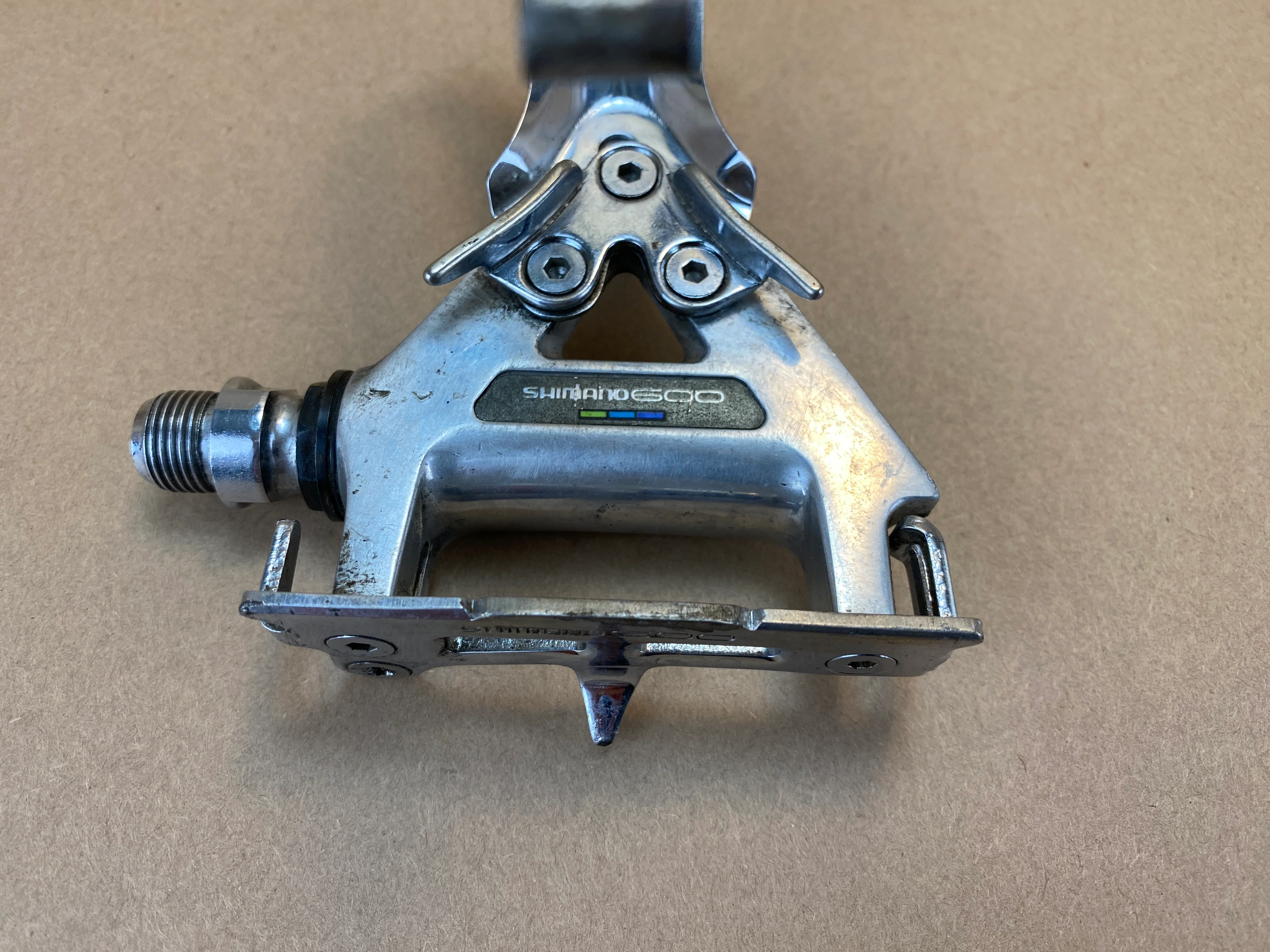 Shimano 600 Toe Clip Pedals - Image 3