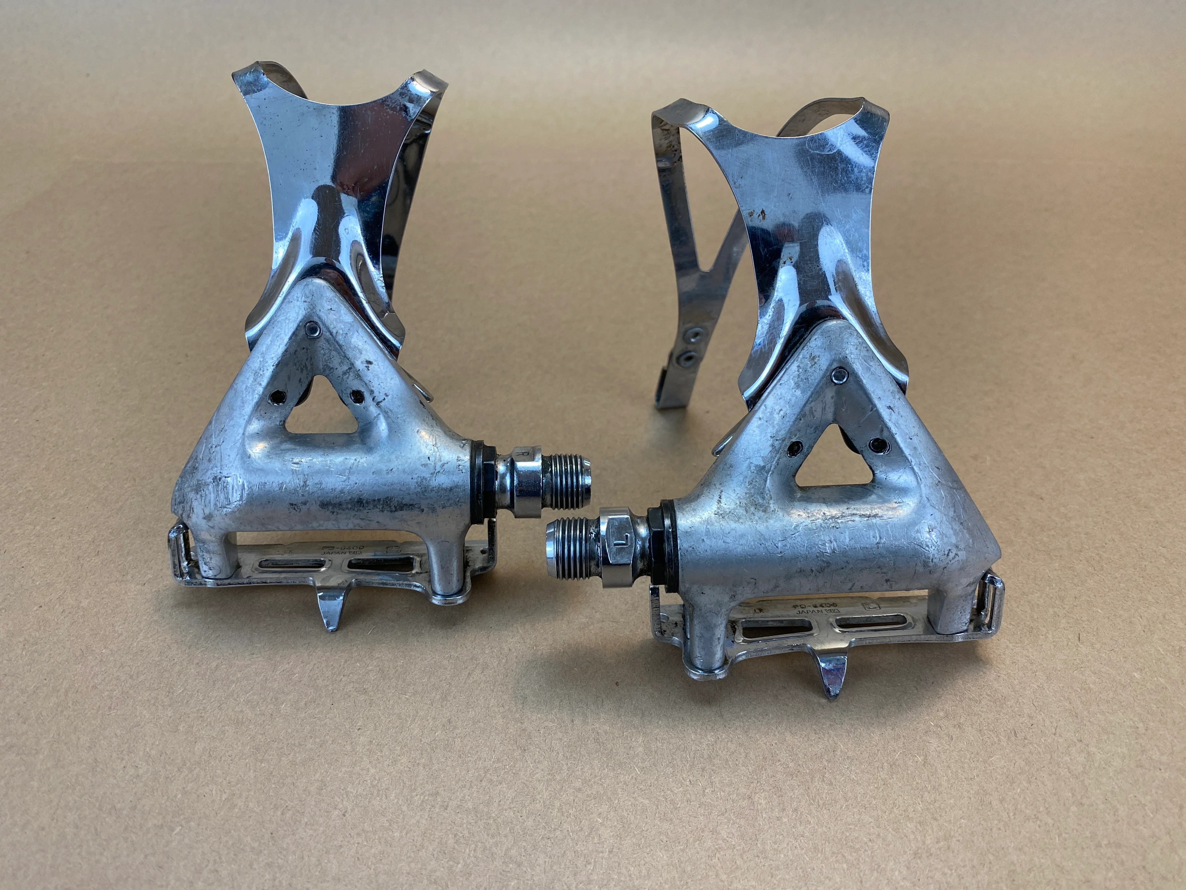 Shimano 600 Toe Clip Pedals - Image 7