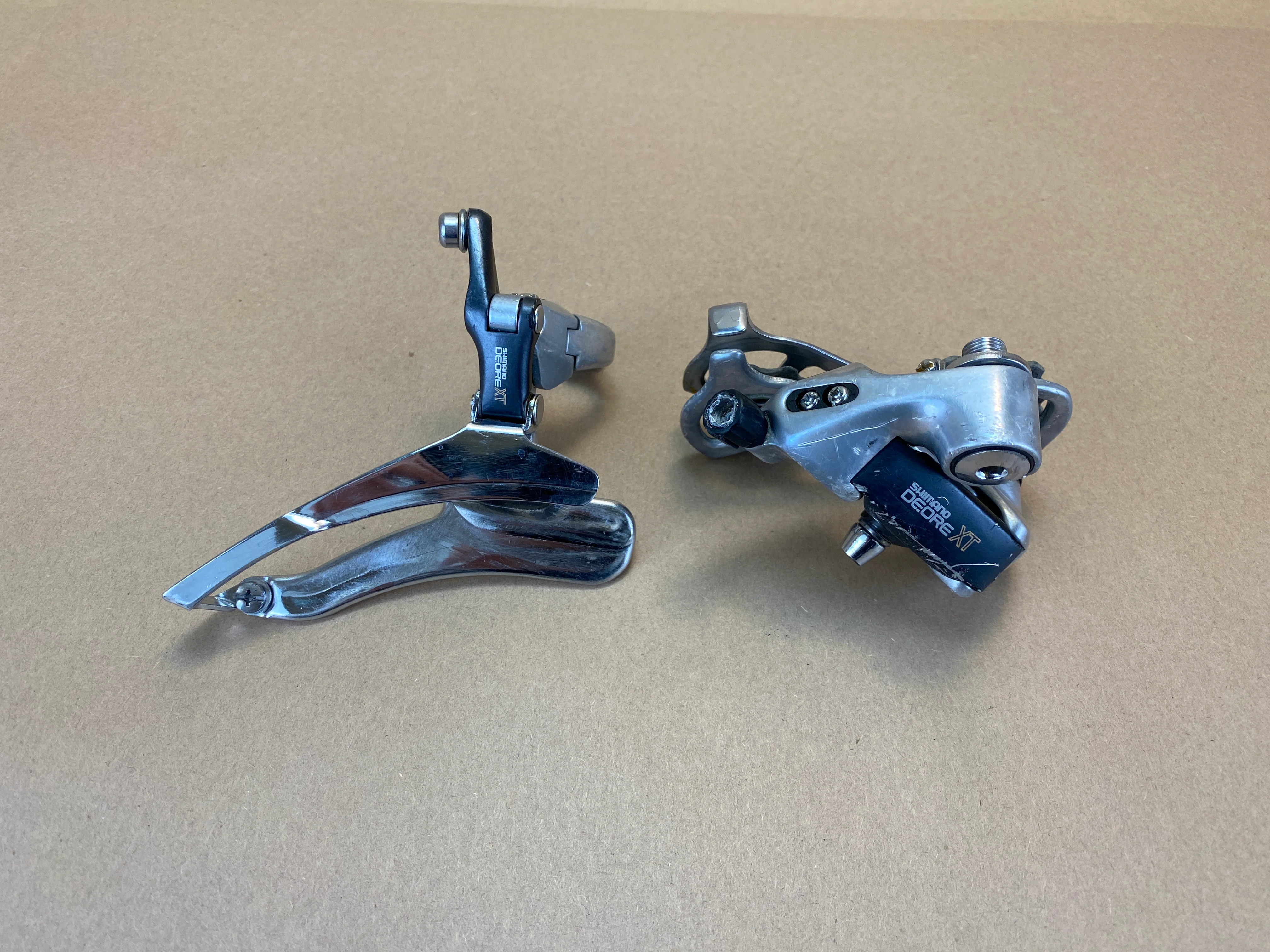 Shimano Deore XT M735 Derailleur Set