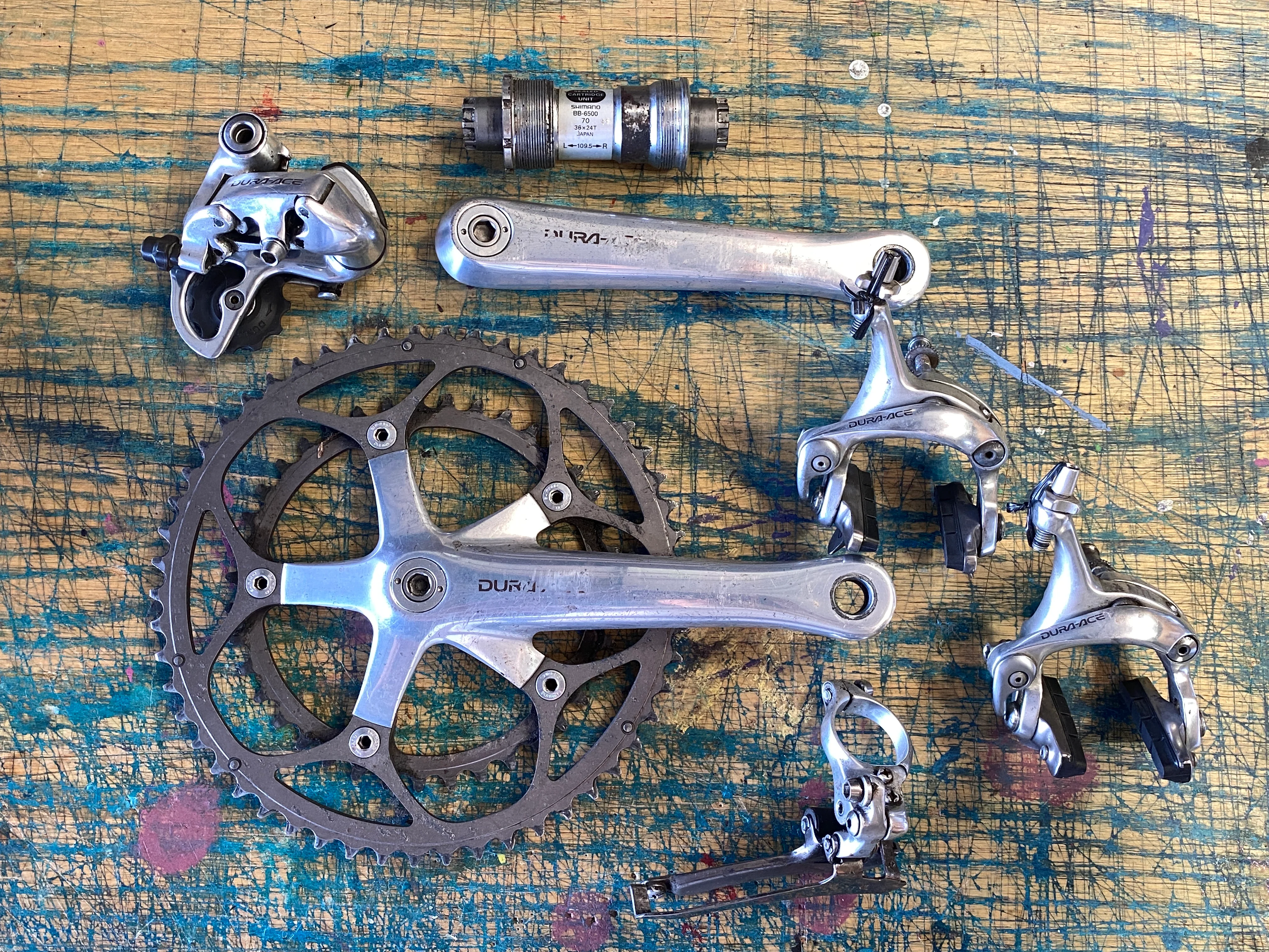 Shimano Dura Ace 7700 Mini Groupset ITA - Image 2