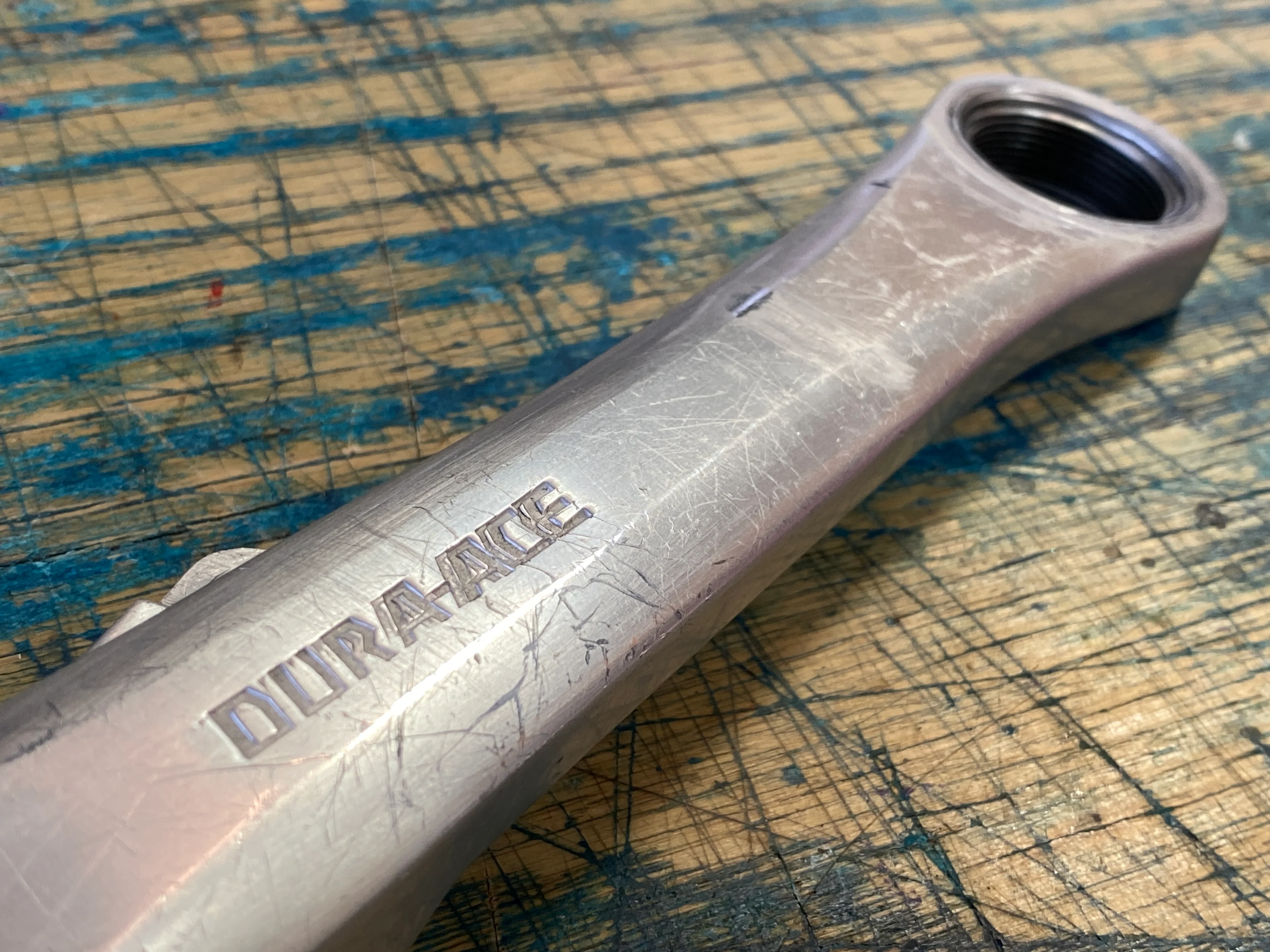 Shimano Dura Ace Dyna Drive Vintage Crankset 170mm - Image 3