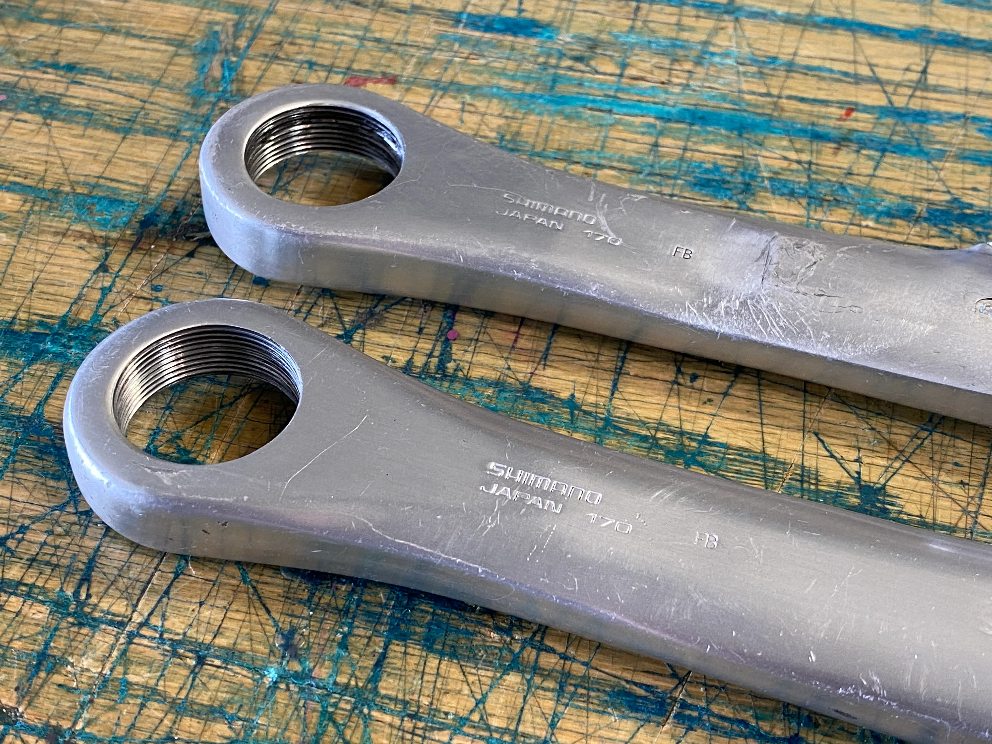 Shimano Dura Ace Dyna Drive Vintage Crankset 170mm - Image 5