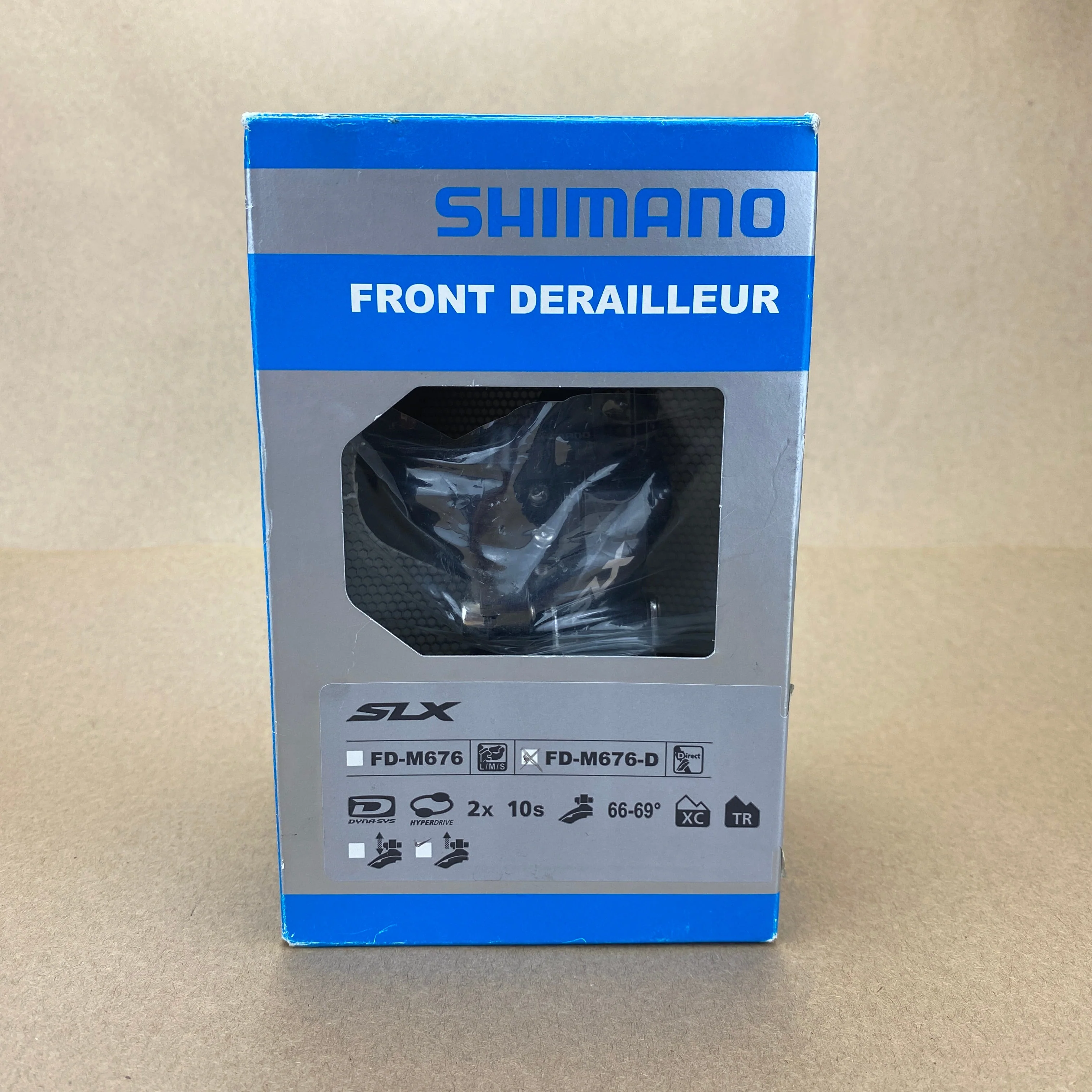 Shimano SLX M676-D Front Derailleur 2 x 10 - Image 8