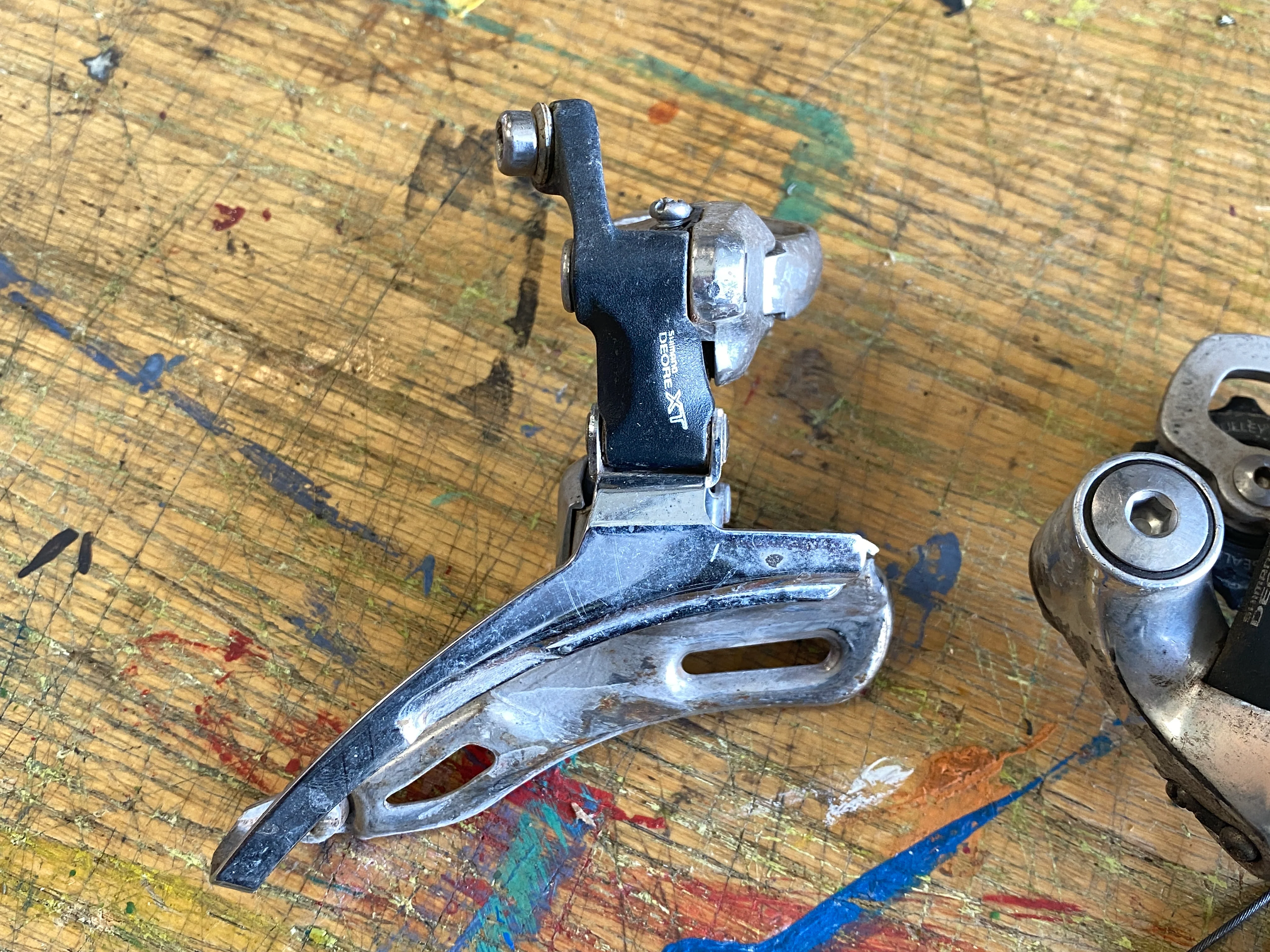 Shimano XT M739 Mini Group Shifters Derailleurs - Image 3