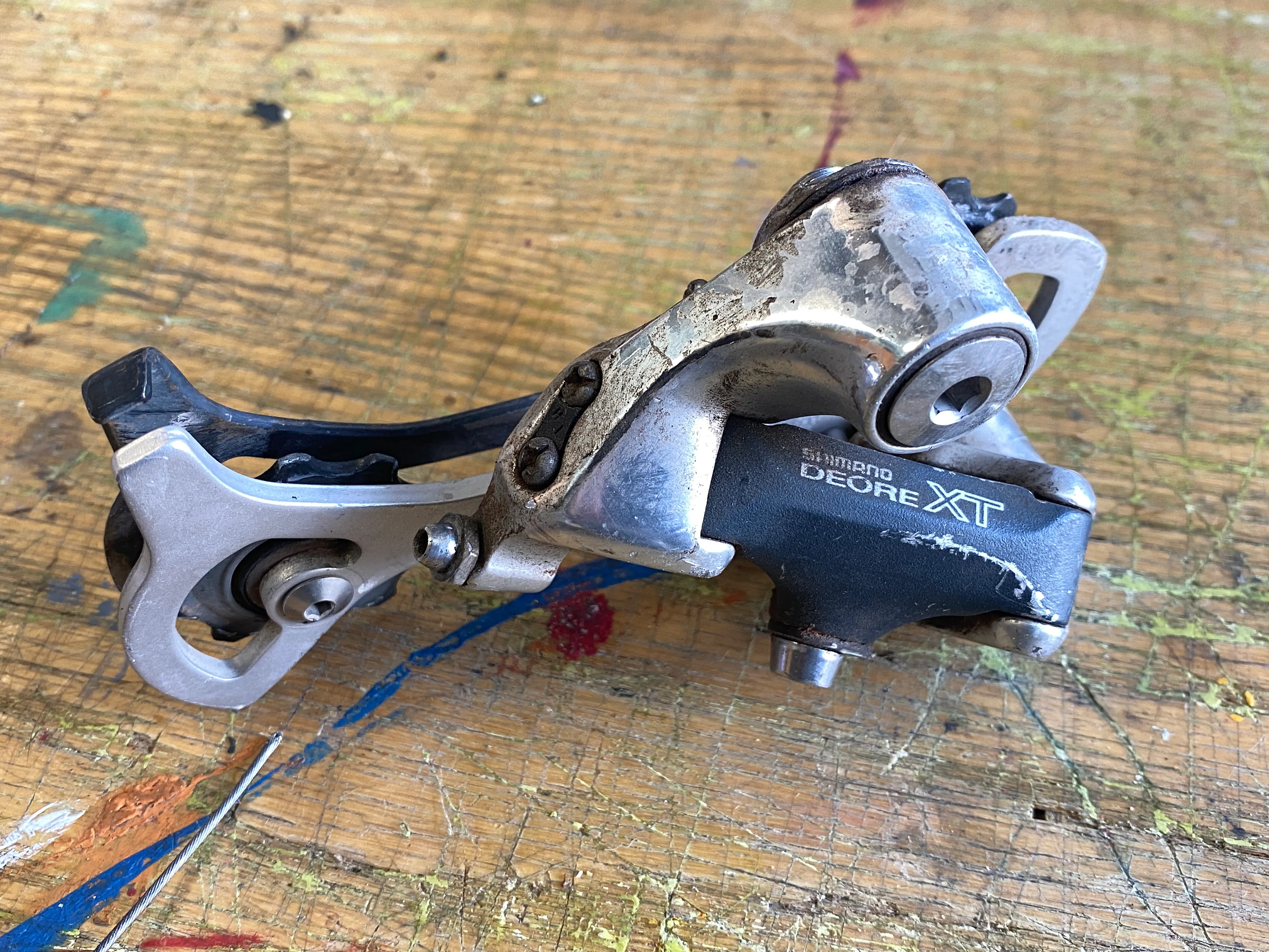 Shimano XT M739 Mini Group Shifters Derailleurs - Image 4