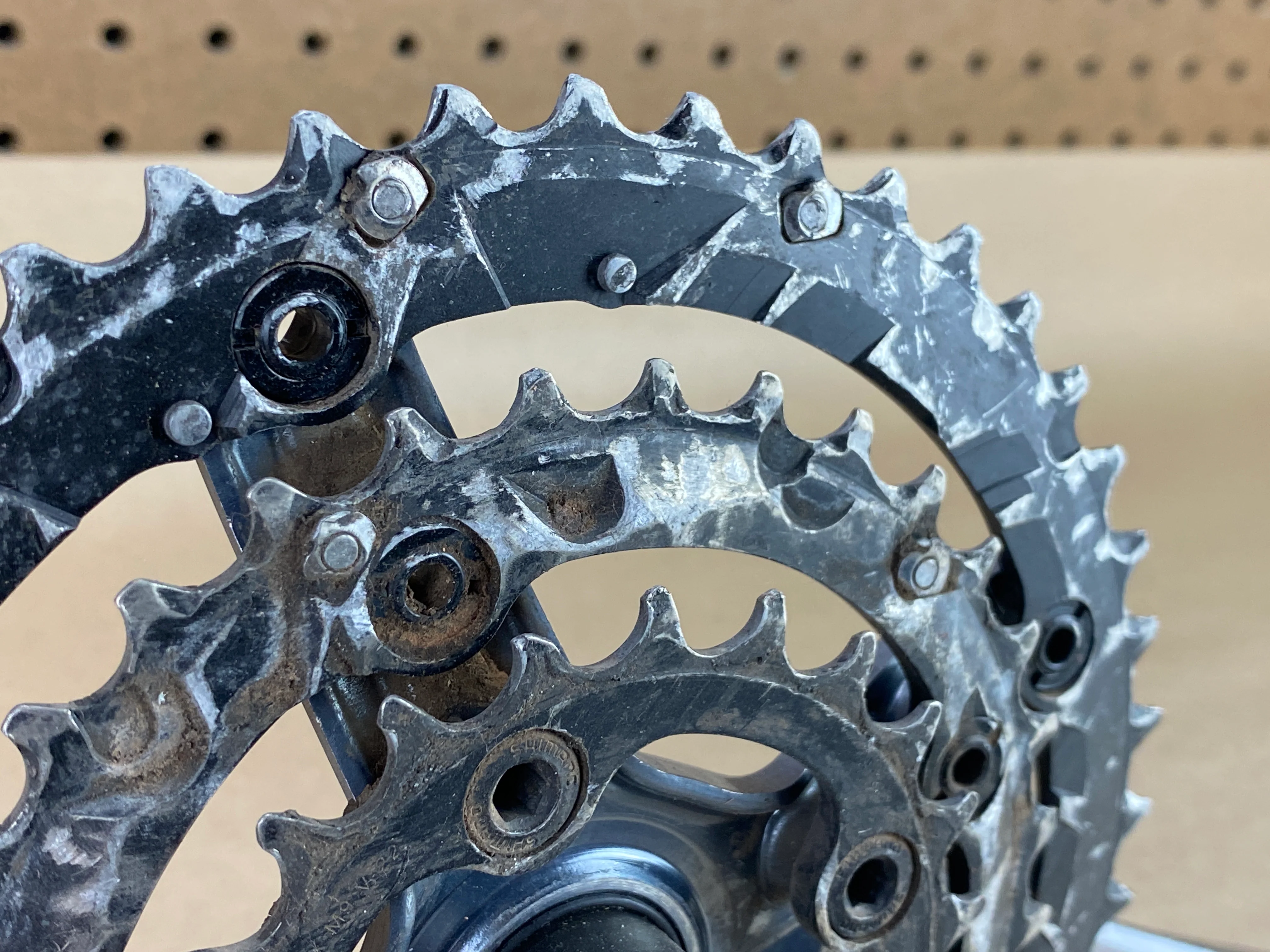 Shimano XTR FC-M960 Triple Crankset 175mm Fair - Image 4