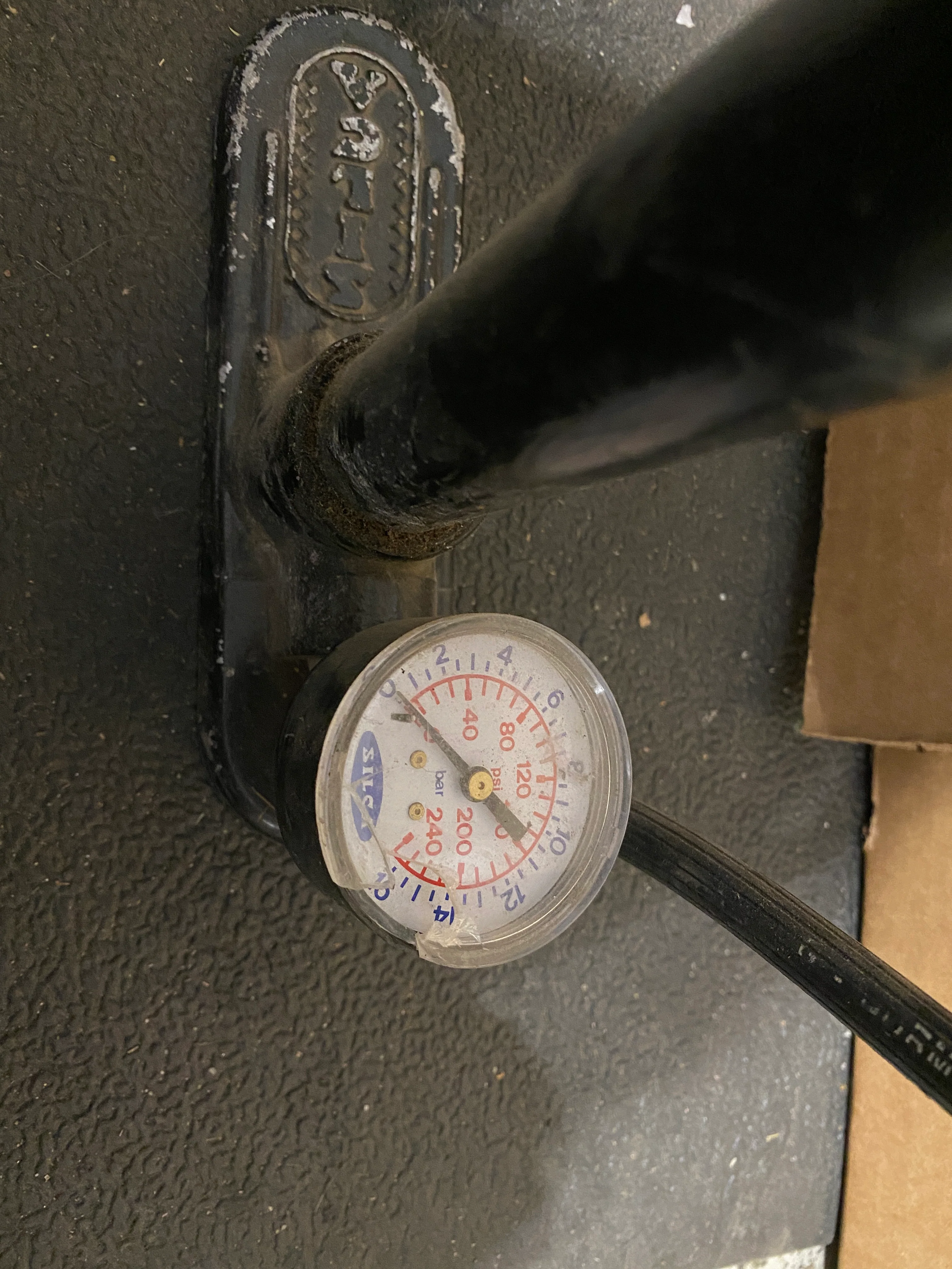 Silca Floor Pump Made in Italy VINTAGE - Image 4