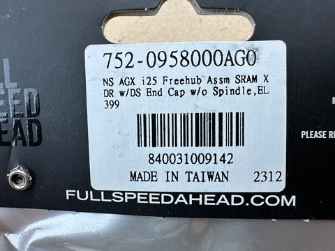 FSA AGX i25 Freehub Body XDR - Image 3