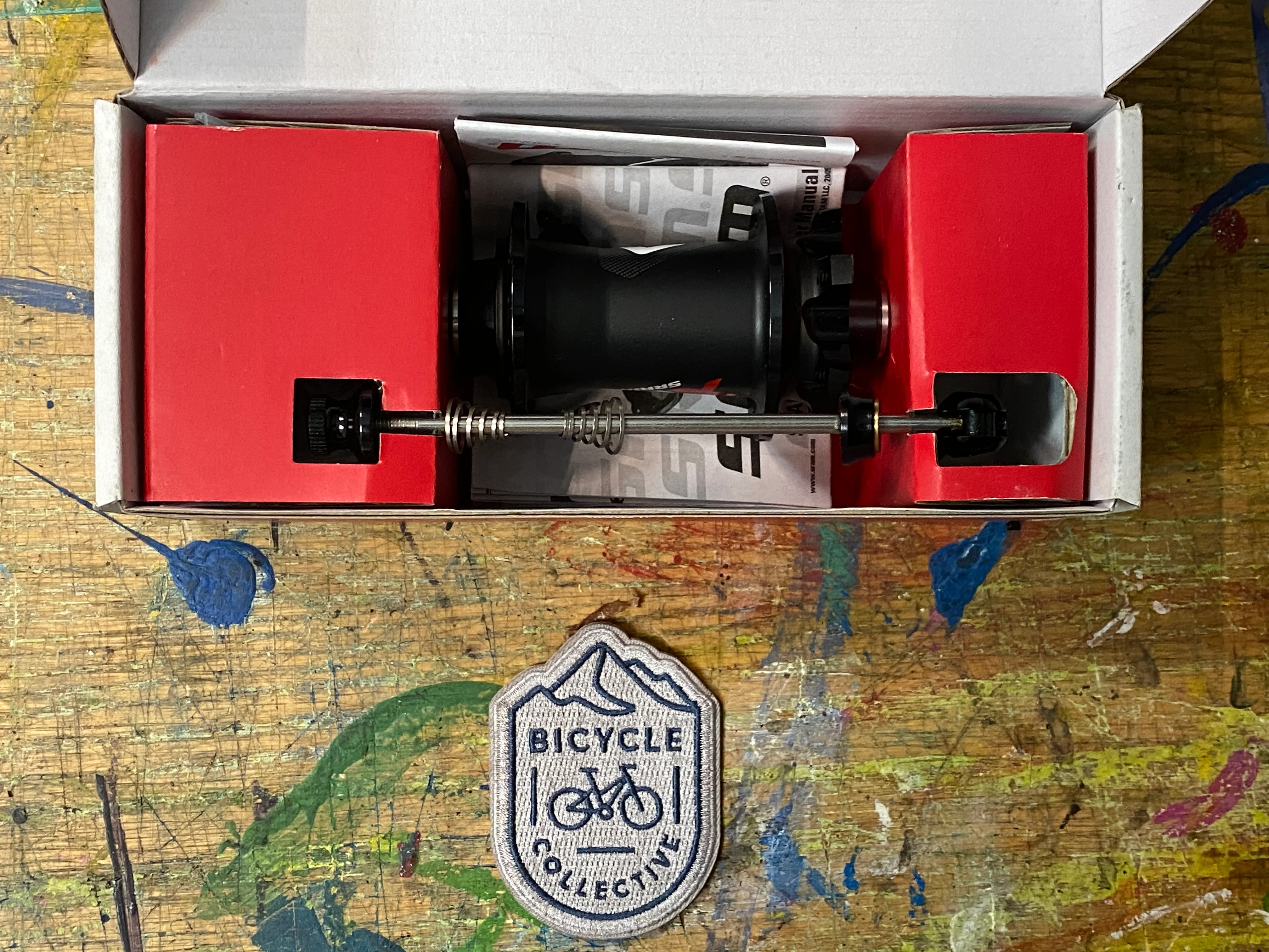 Sram X0 6 Bolt Front Disc Hub QR 32h - Image 3