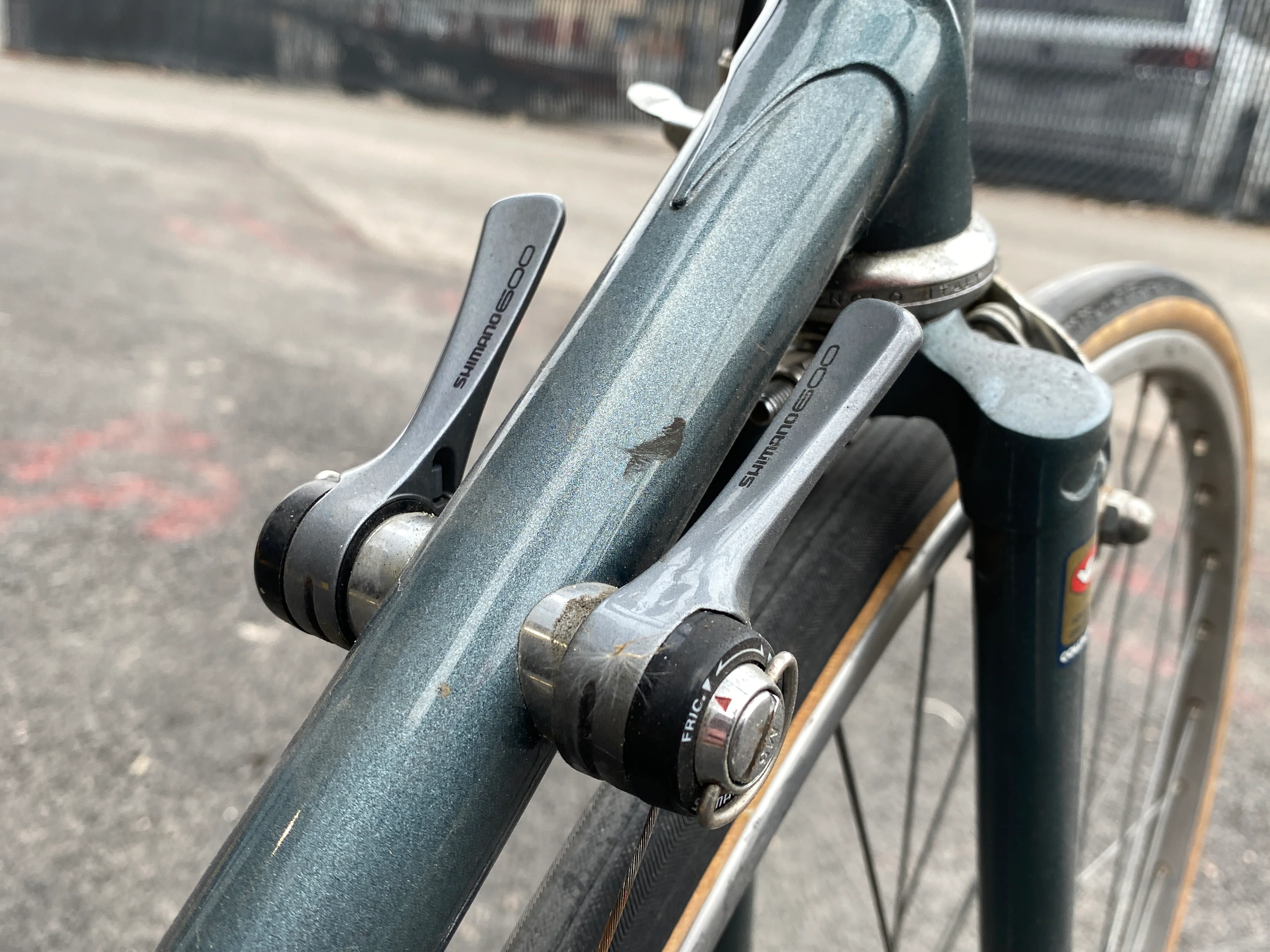 Vintage Lugged Columbus Steel Italian Road Bike XL - Image 12