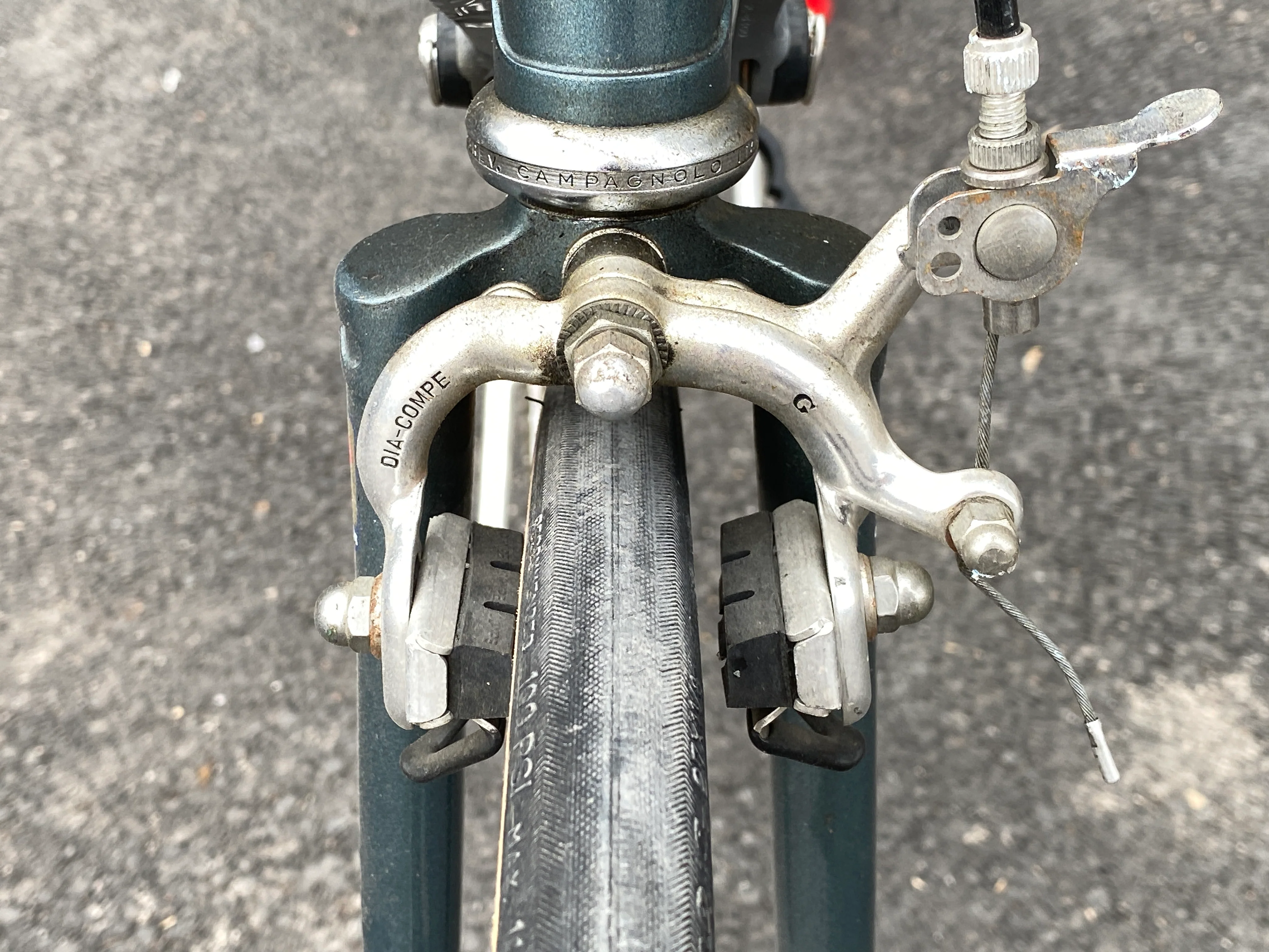 Vintage Lugged Columbus Steel Italian Road Bike XL - Image 6