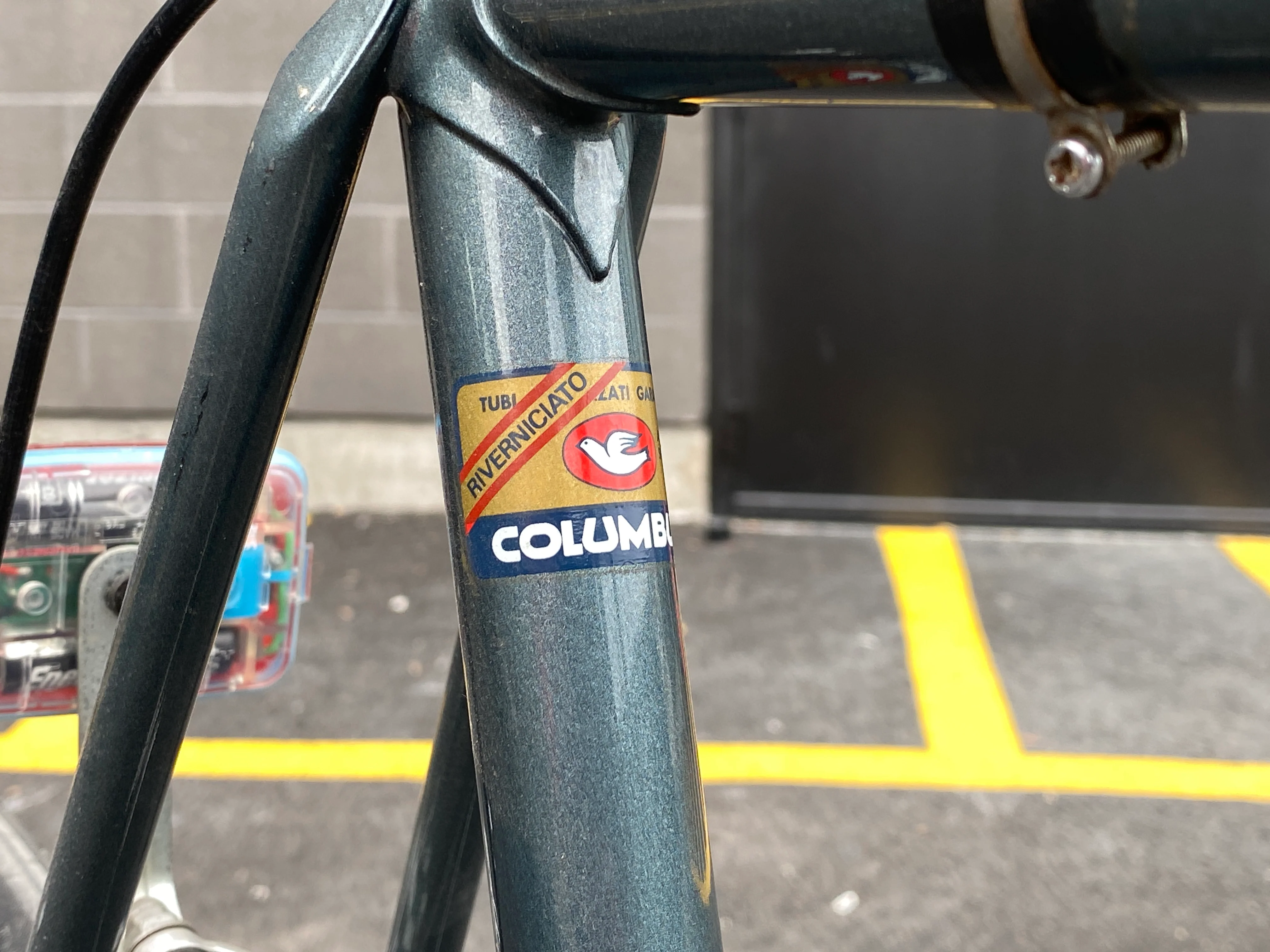 Vintage Lugged Columbus Steel Italian Road Bike XL - Image 8