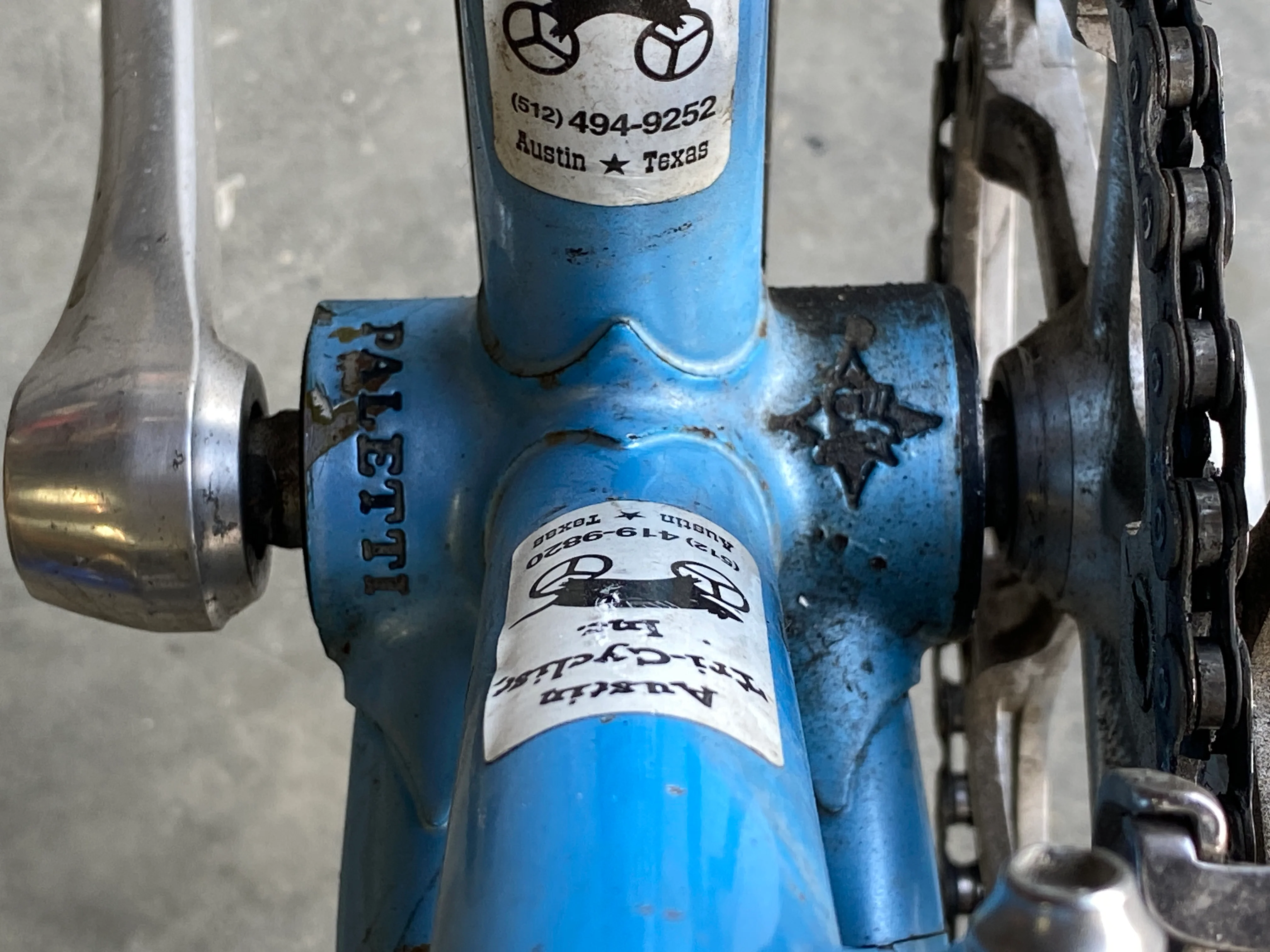 Vintage Steel Paletti Road Bike 55cm - Image 13